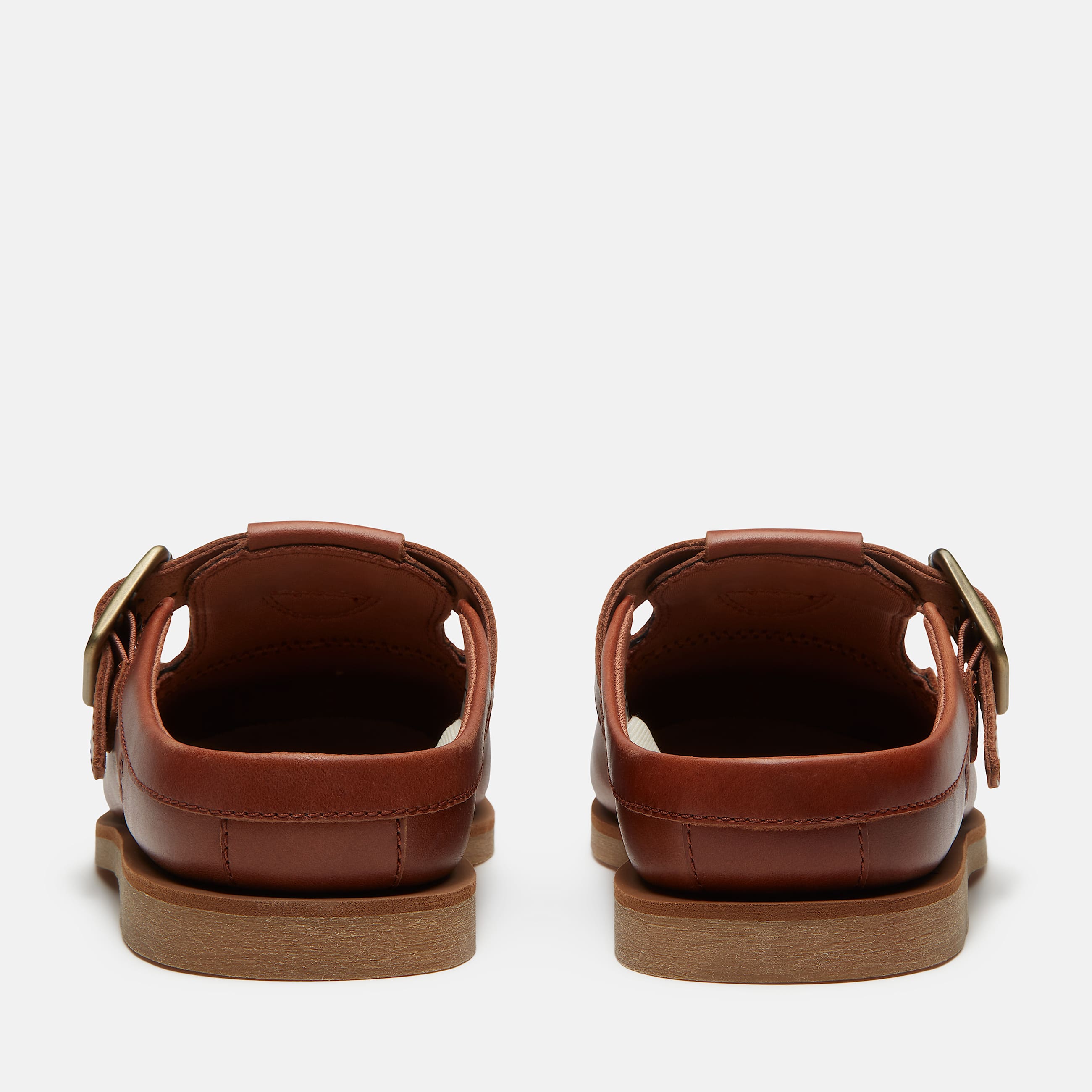 Womens Timberland Classic Boat Mule TBL Rust FullGrain ALT5