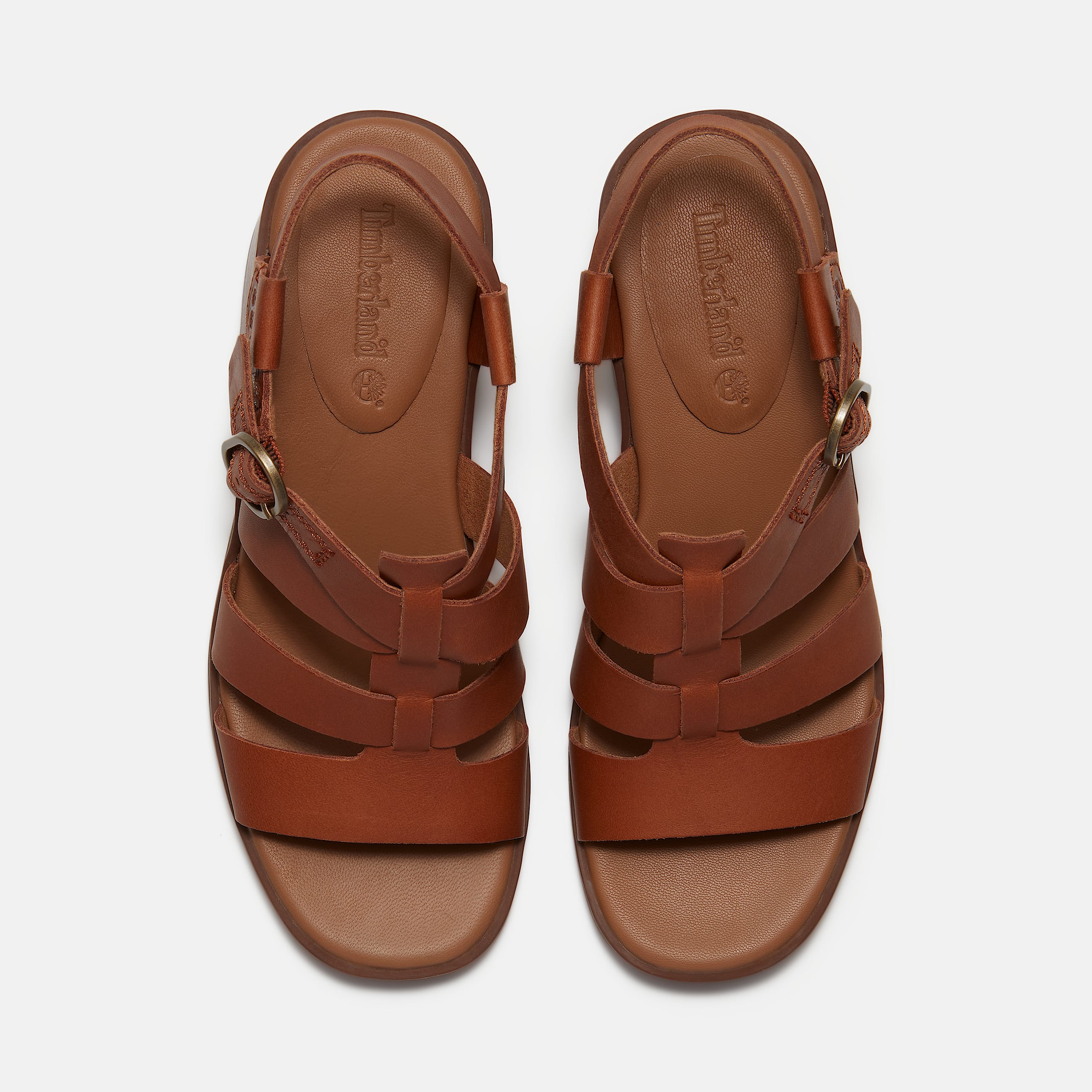 Womens Bellevaux Suede Fisherman Sandal TBL Brown FullGrain ALT2