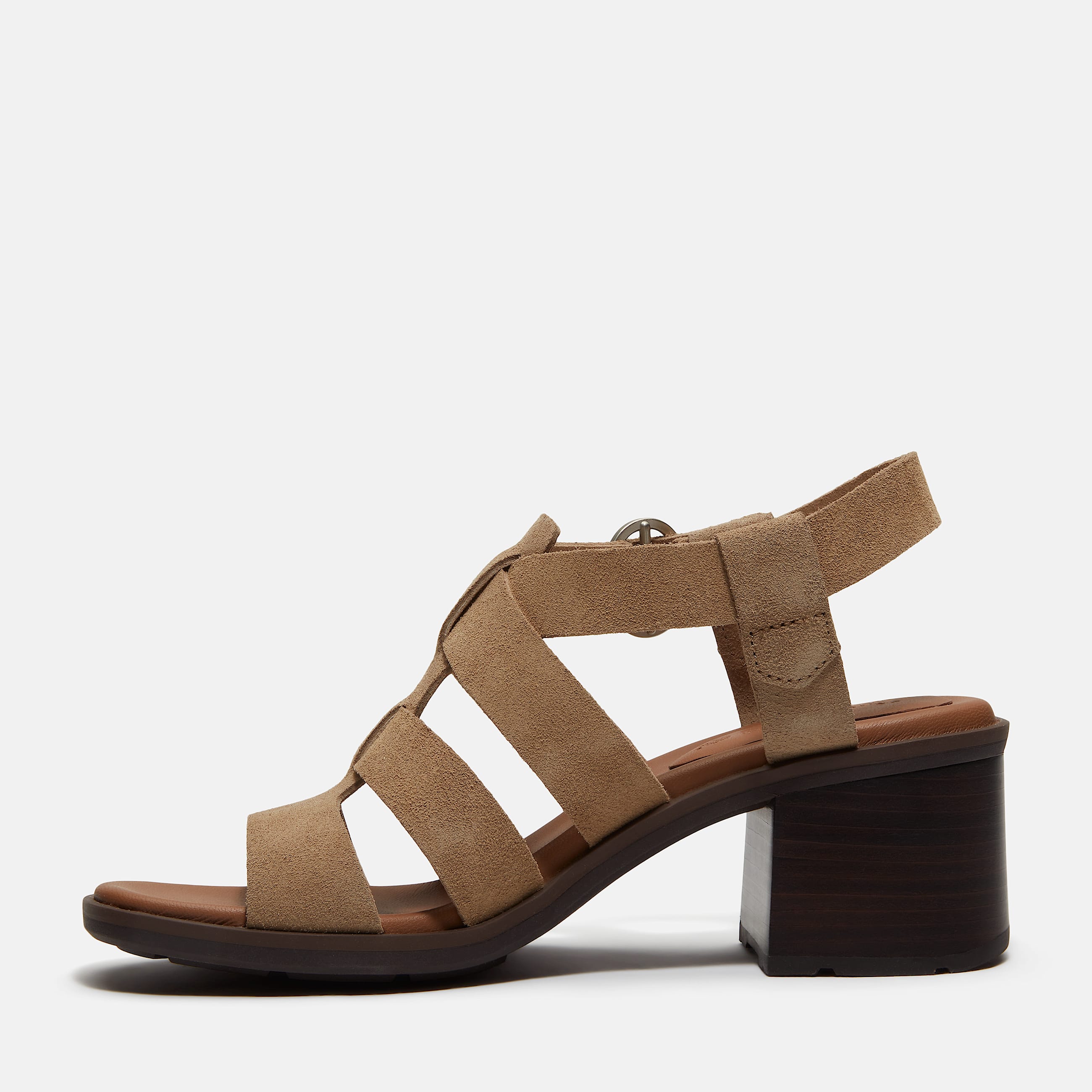 Womens Bellevaux Suede Fisherman Sandal TBL Beige Suede ALT6