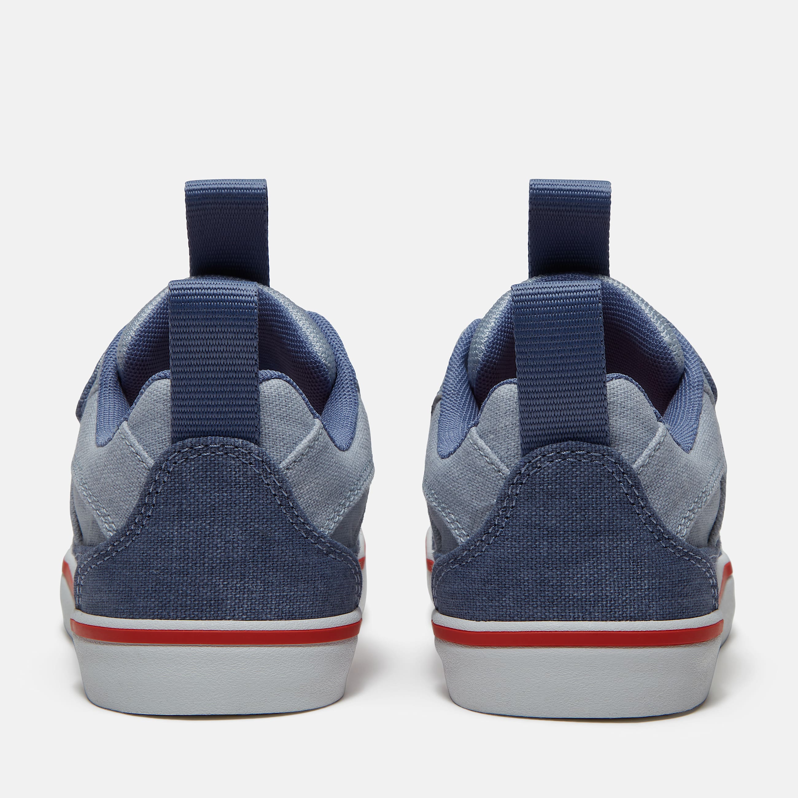 Youth Stone Jump HookandLoop Sneaker TBL Light Blue Canvas ALT5