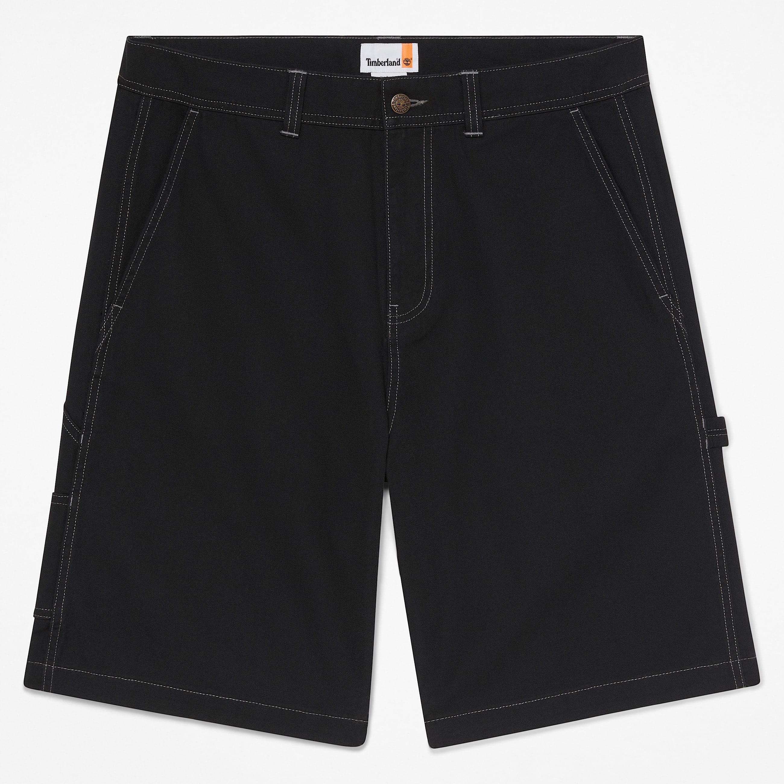 Washed Duck Canvas Carpenter Short TBL Black HERO