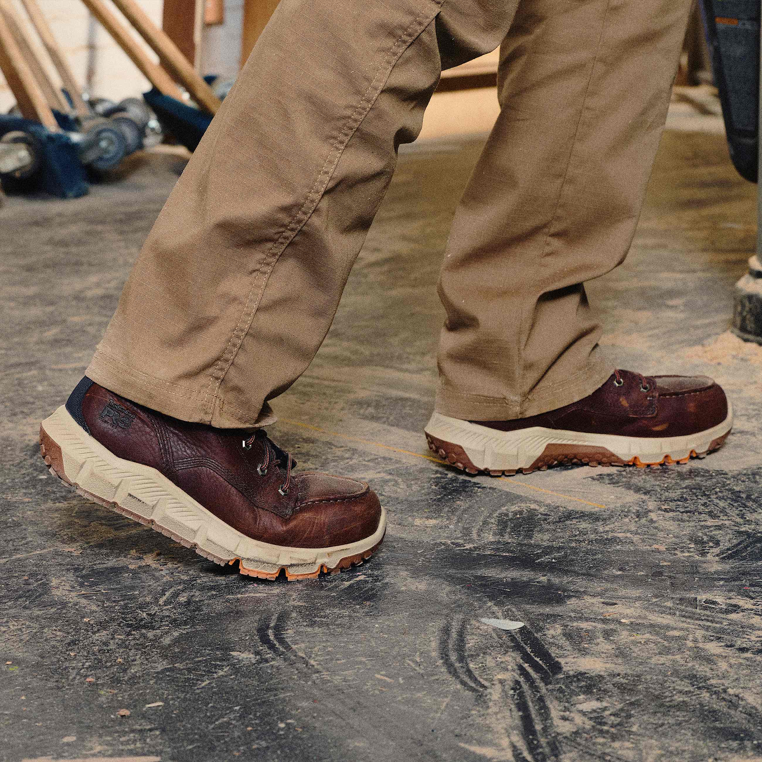 Men's Timberland PRO® Tempe Moc Toe Waterproof Alloy Toe Boot