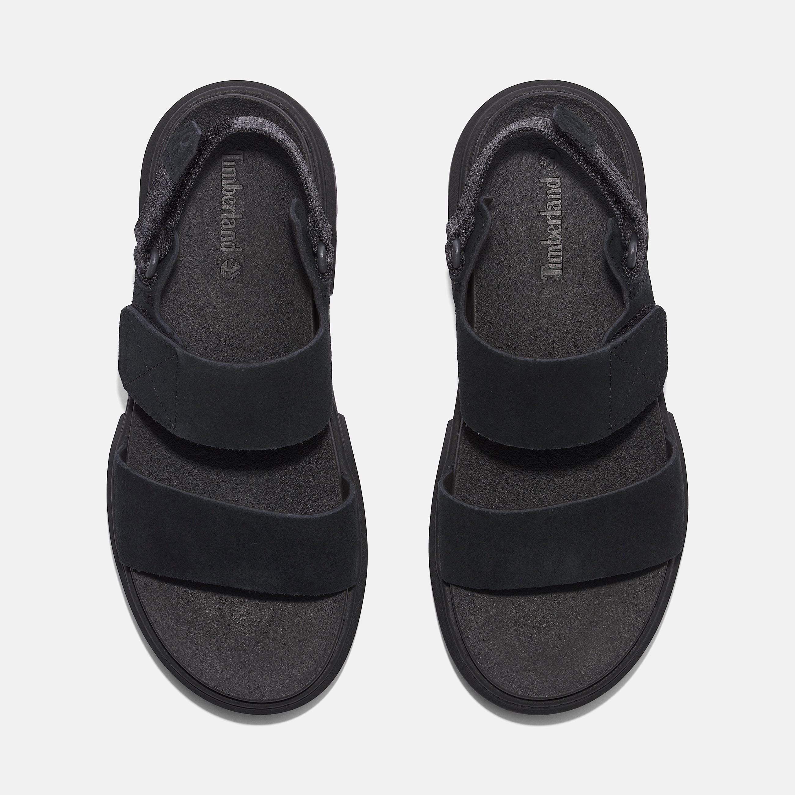 Womens Greyfield Backstrap Sandal TBL Black Suede ALT2