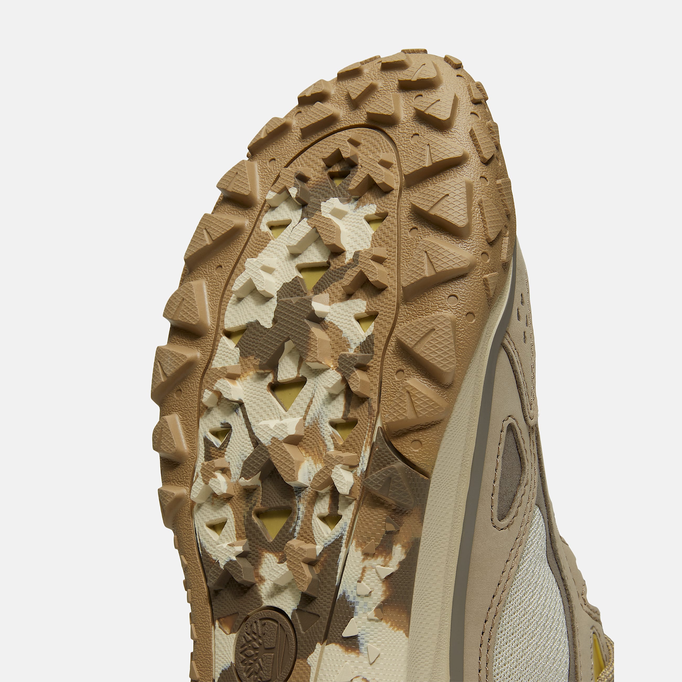 Mens TimberCush Motion 7 Sneaker TBL Light Beige Mesh ALT7