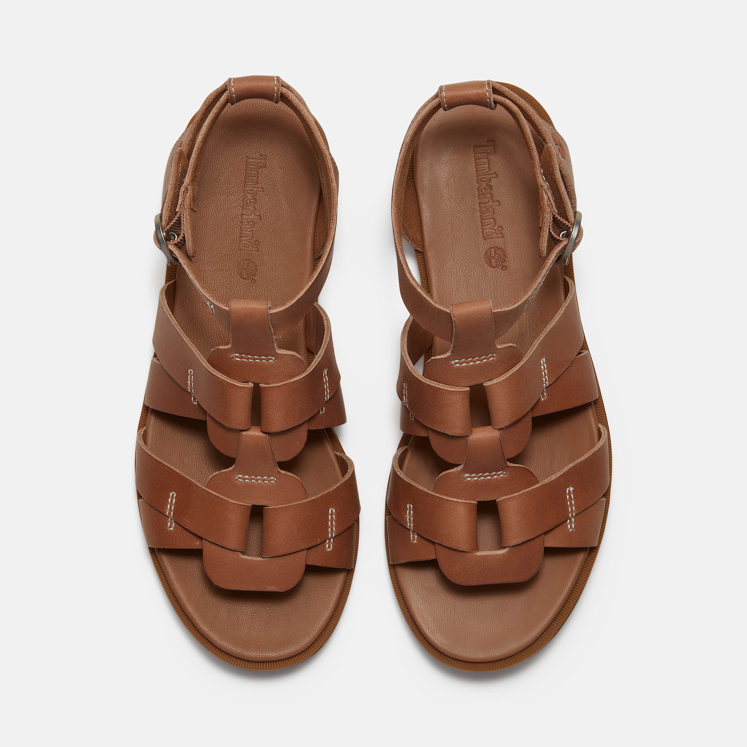 Sandalias Calista Bay Fisherman para mujer TBL Marrn Grano completo ALT2