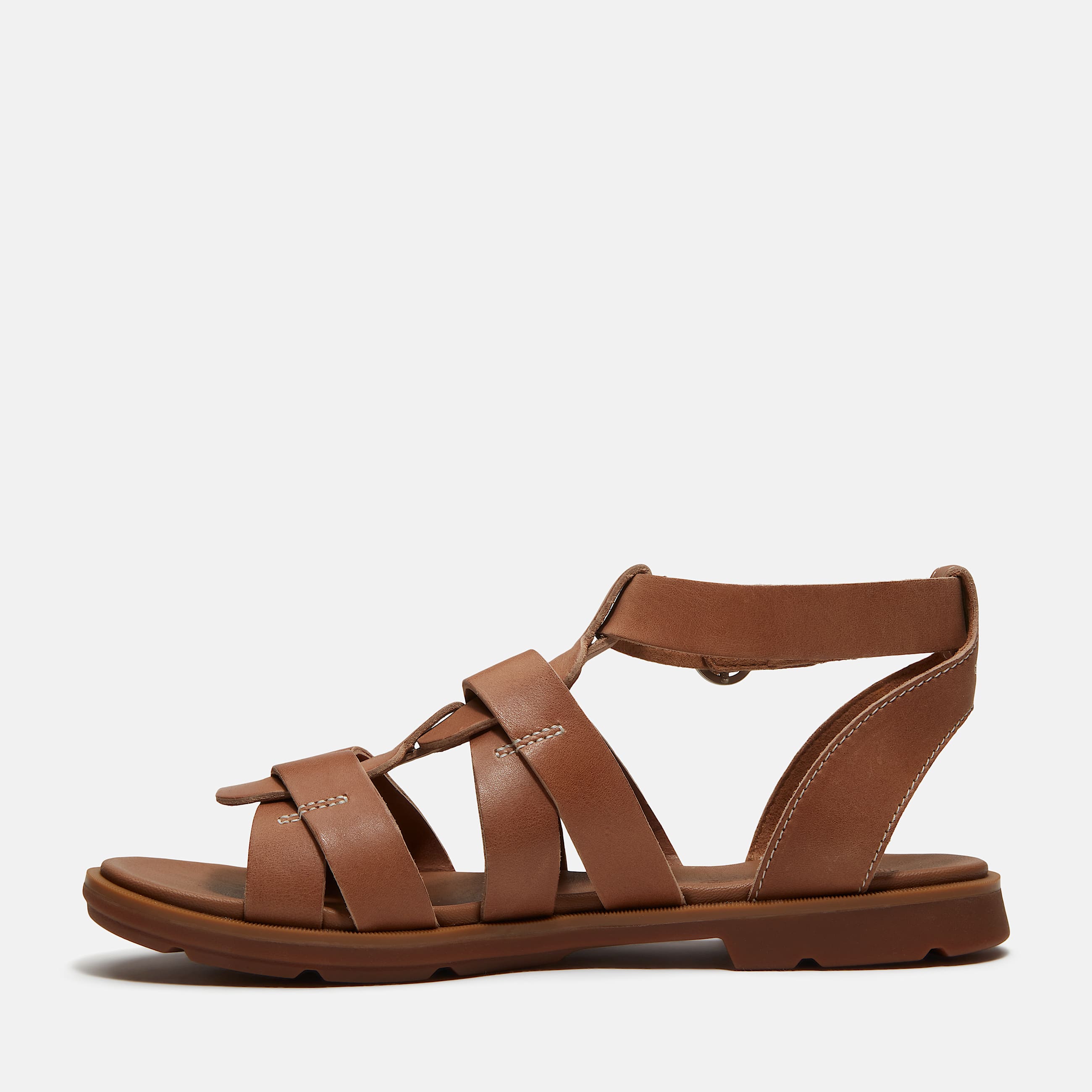 Sandalias Calista Bay Fisherman para mujer TBL Marrn Grano completo ALT6