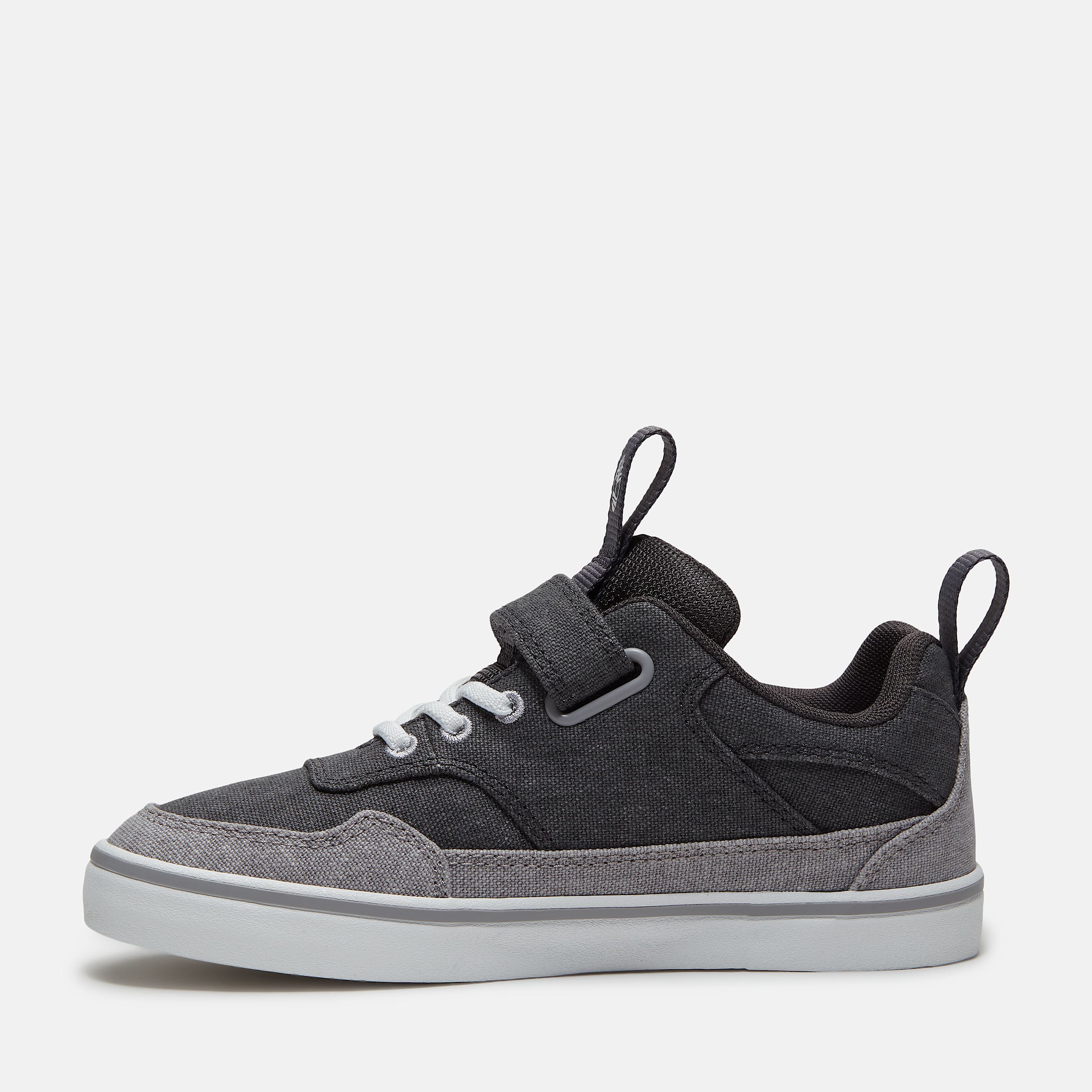 Youth Stone Jump HookandLoop Sneaker TBL Dark Grey Canvas ALT6