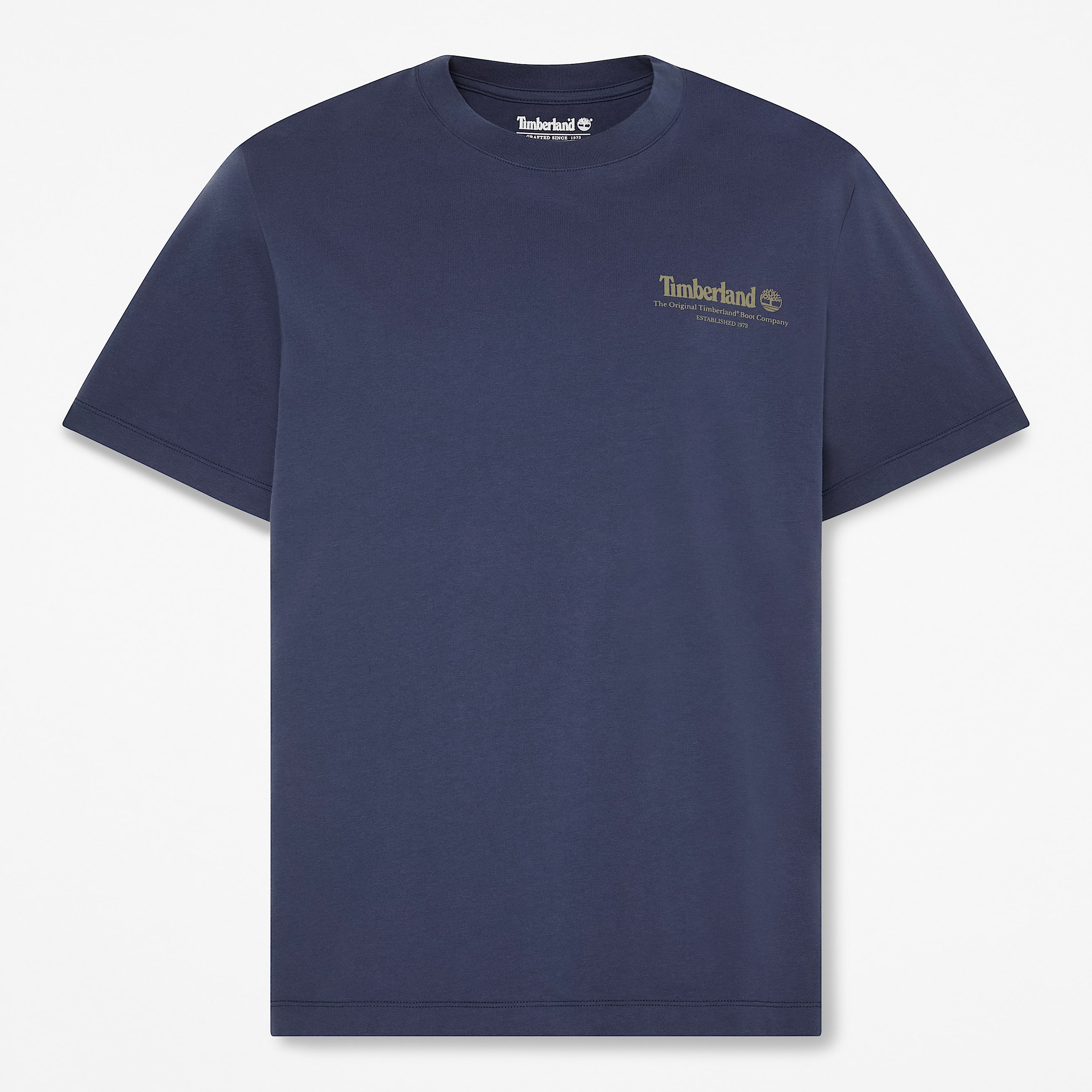 Mens Bootmakers ShortSleeve Graphic TShirt TBL Mood Indigo HERO