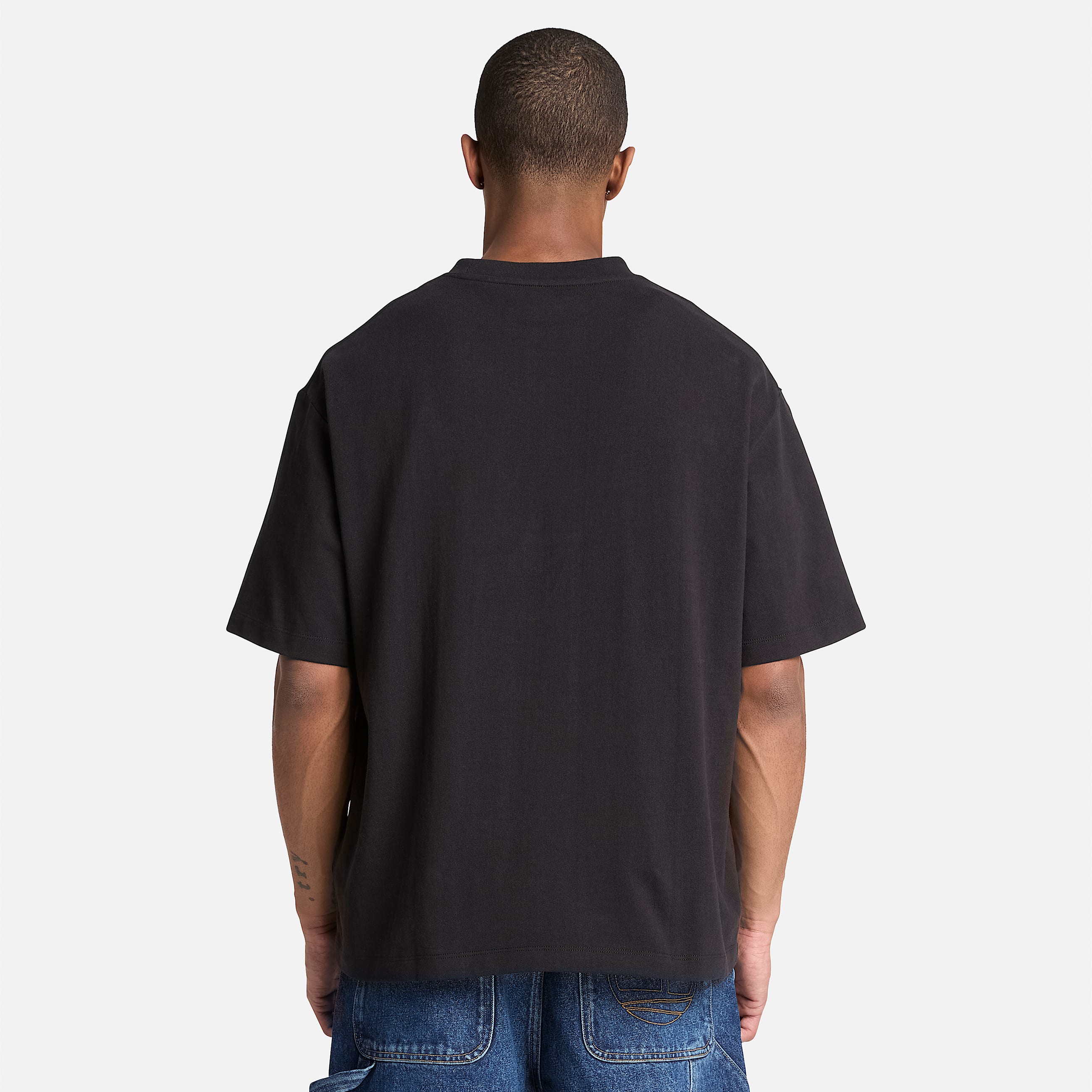 Playera de manga corta Rugged Boot para Hombre TBL Negro ALT8