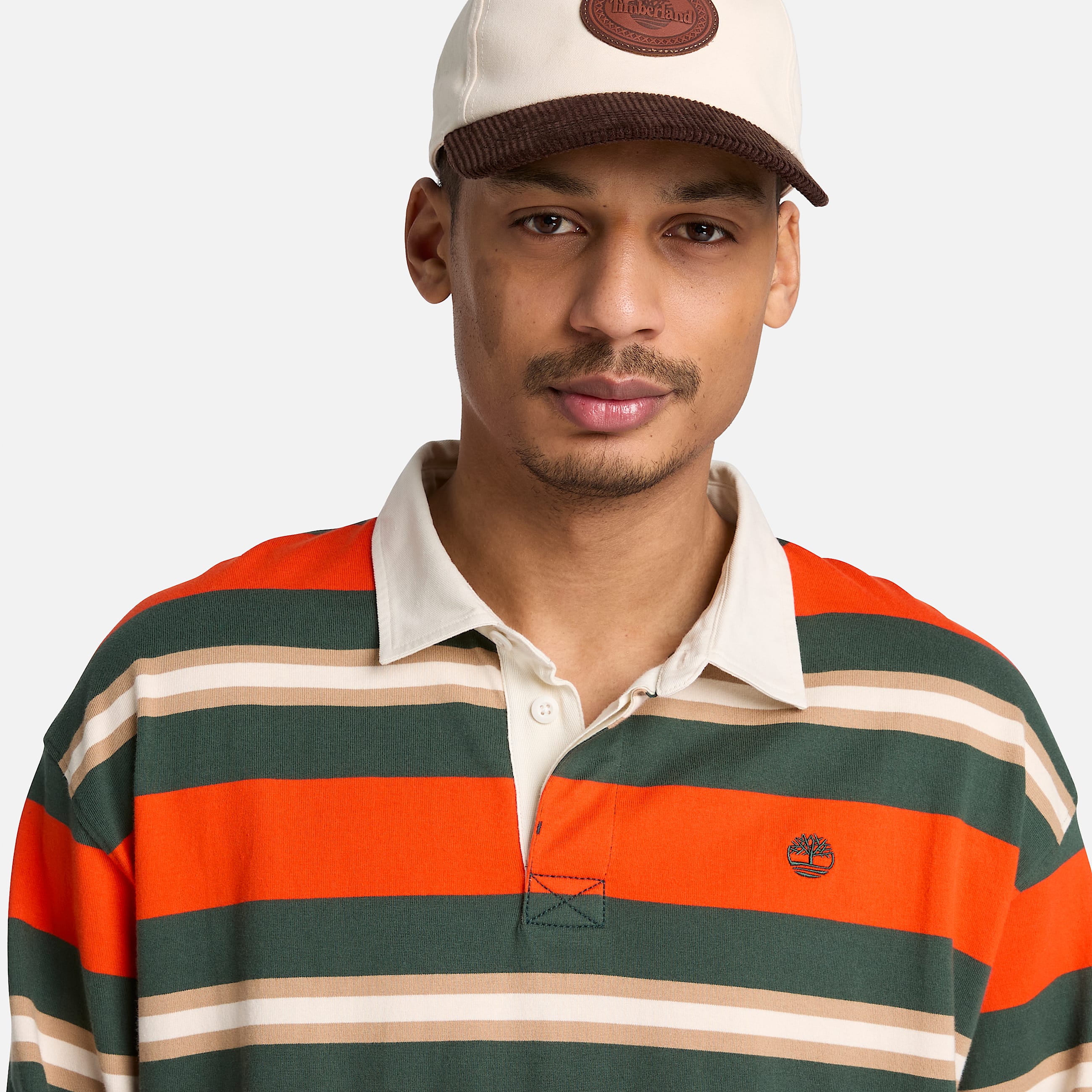 Mens LongSleeve Rugby Polo TBL Tangerine Tango ALT3