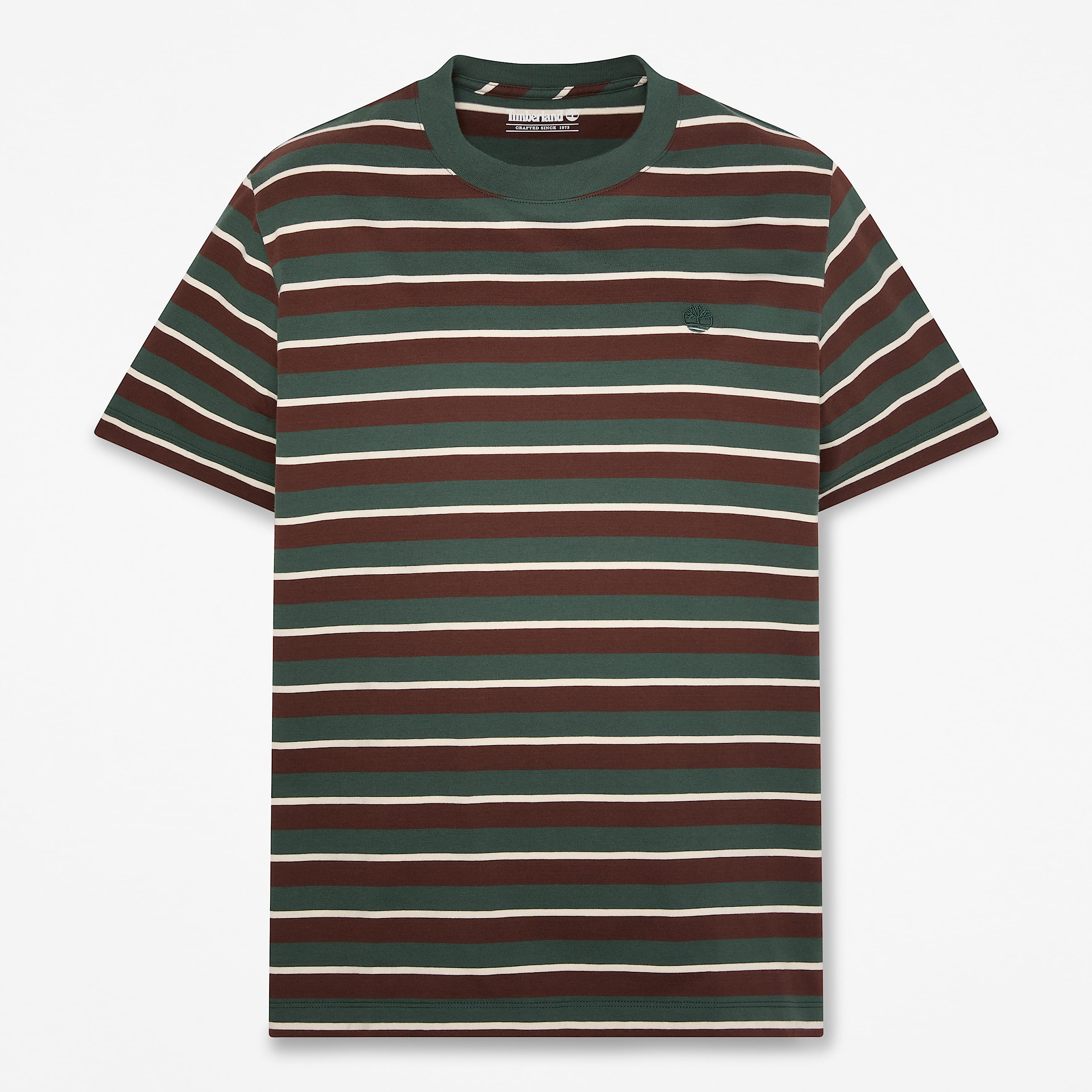 Mens Stripe ShortSleeve TShirt TBL Sycamore HERO