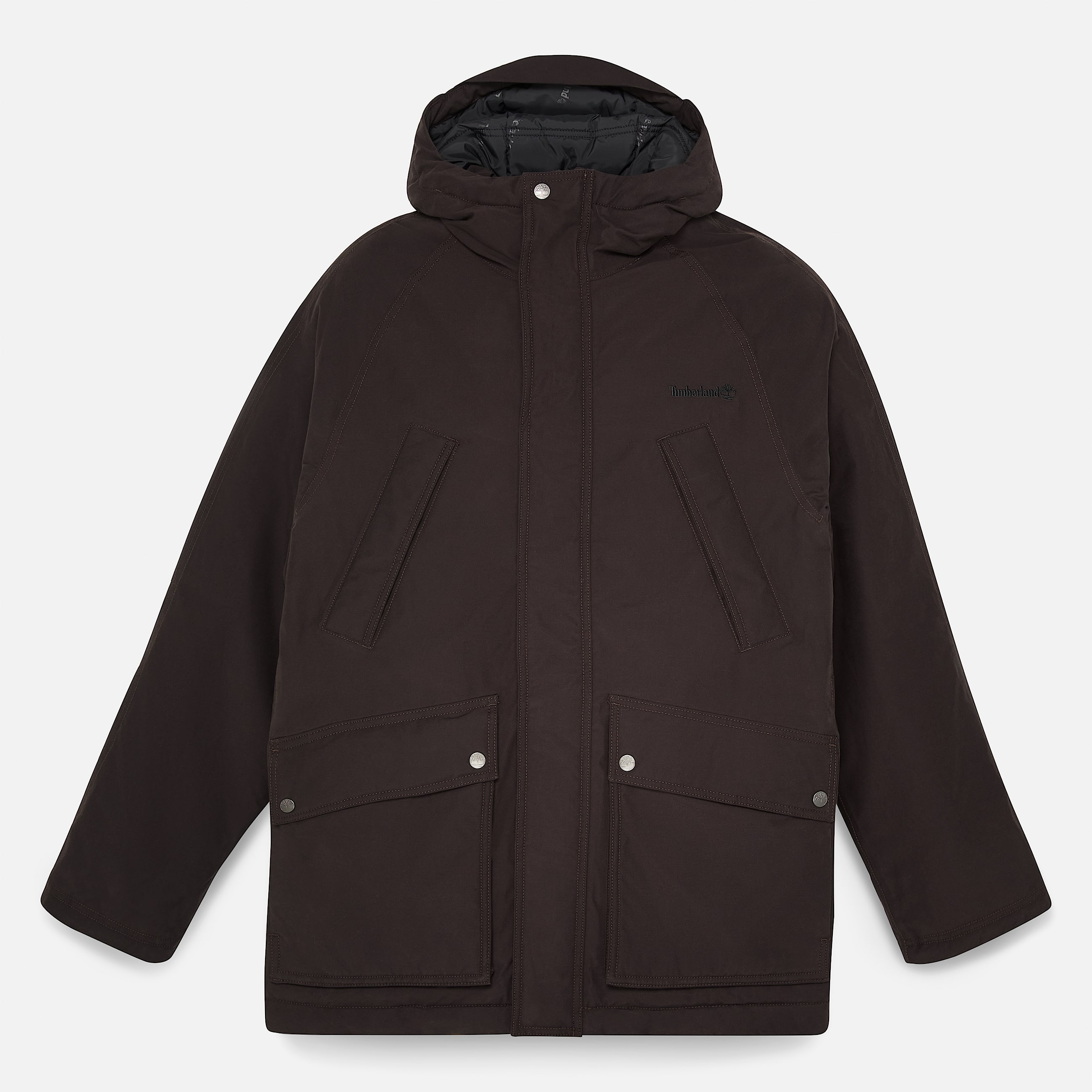 Mens Waterproof Parka TBL Dark Brown HERO