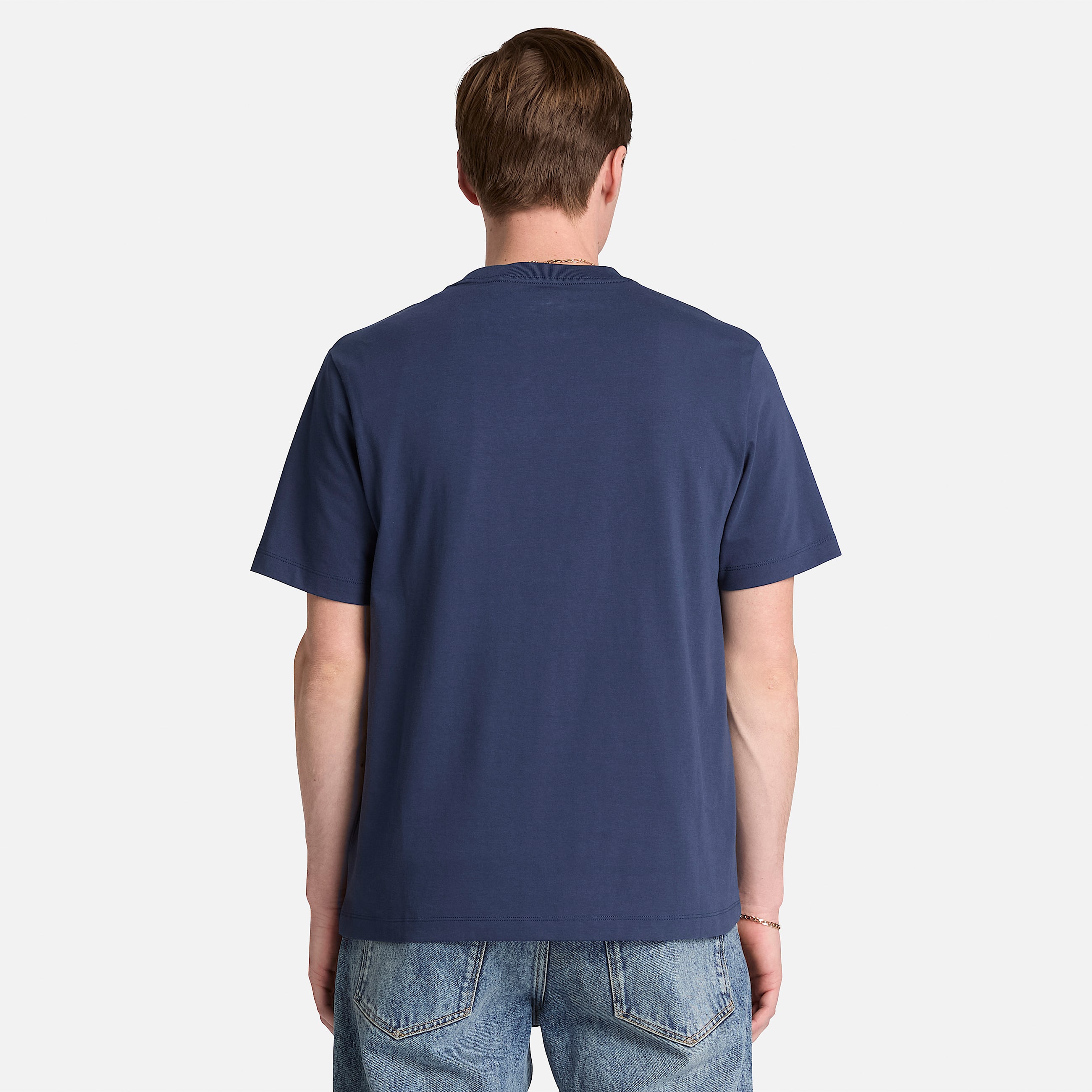 Mens Iconic Footwear ShortSleeve TShirt TBL Mood Indigo ALT8