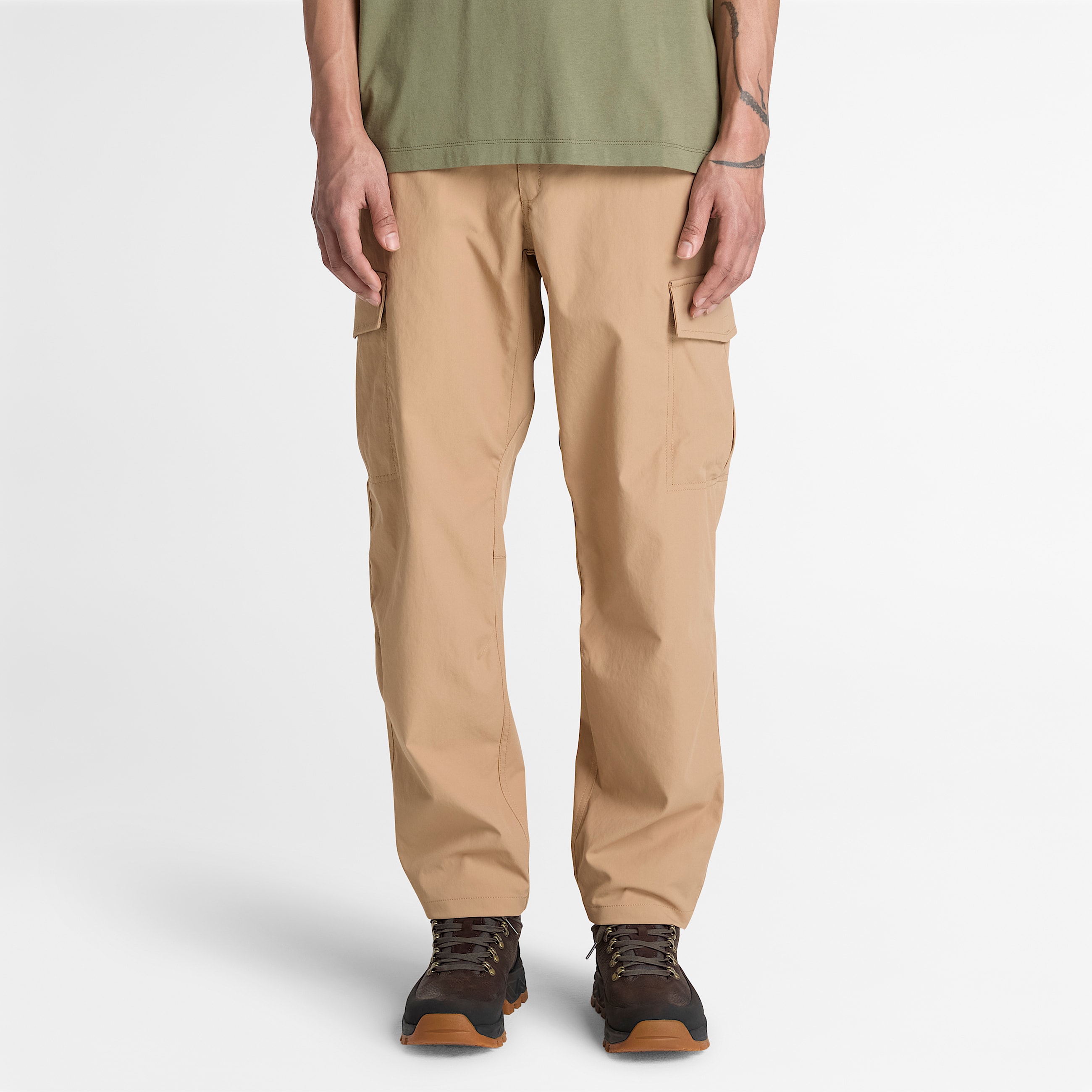 Mens QuickDry Stretch Cargo Pant TBL Earth Brown ALT1