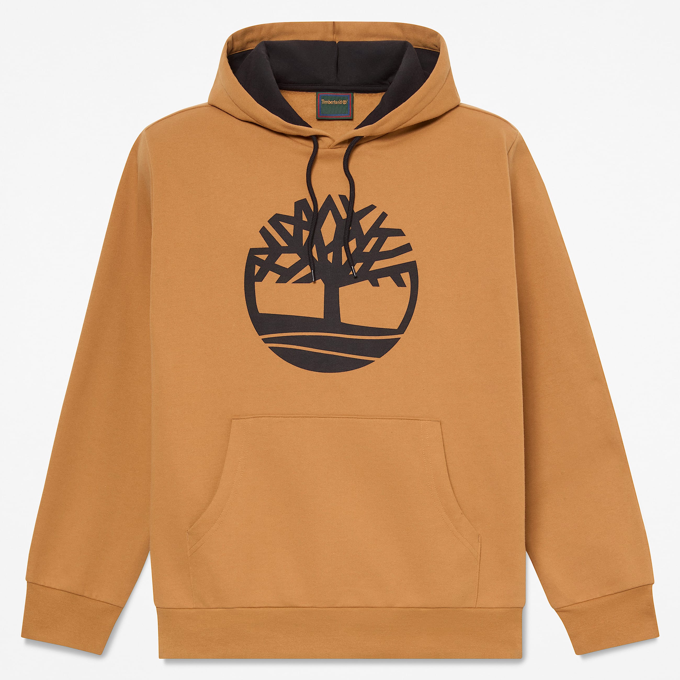 Mens Northwood Tree Logo Hoodie TBL Wheat HERO