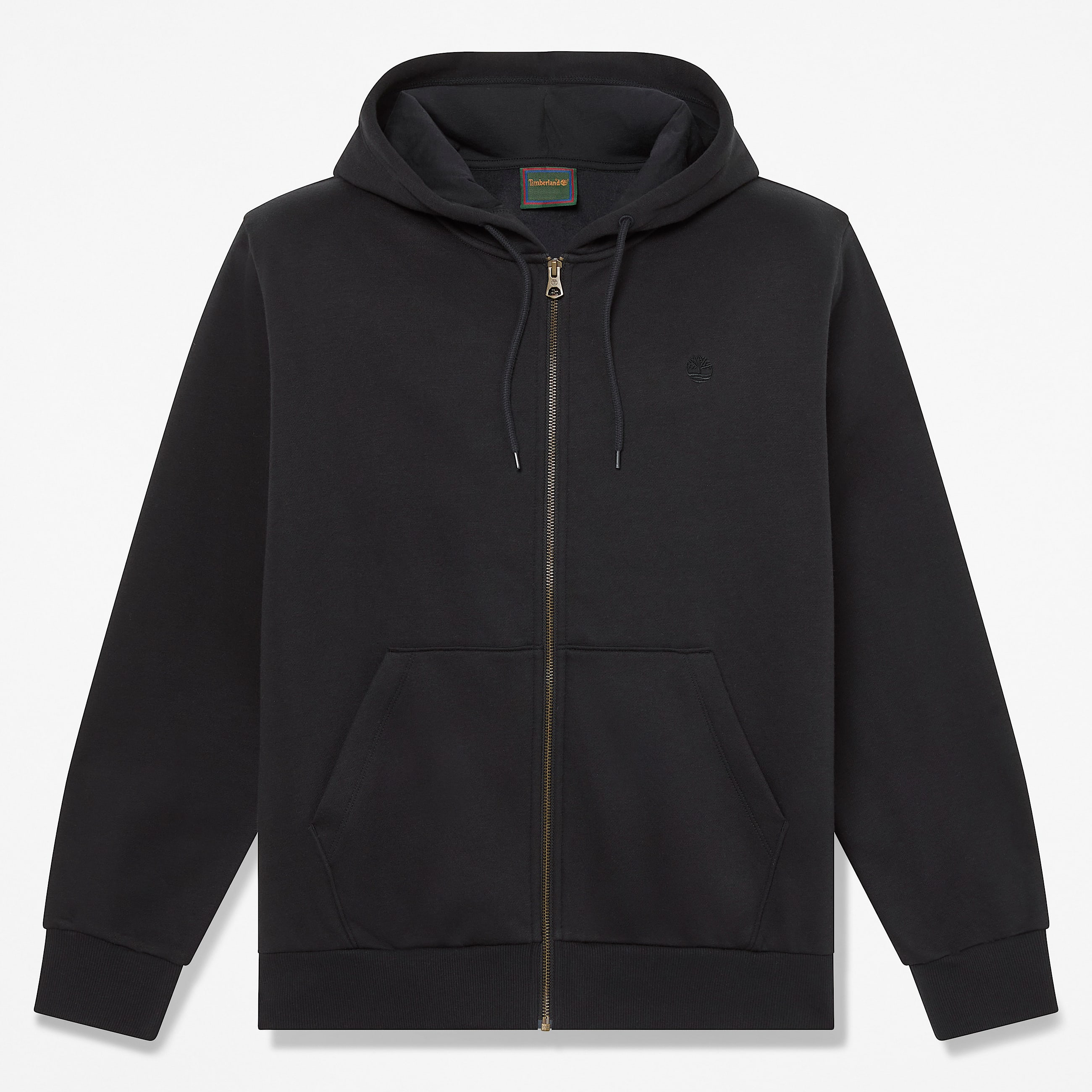 Haut  capuchon Oyster River  glissire avec logo pour hommes TBL Noir HERO