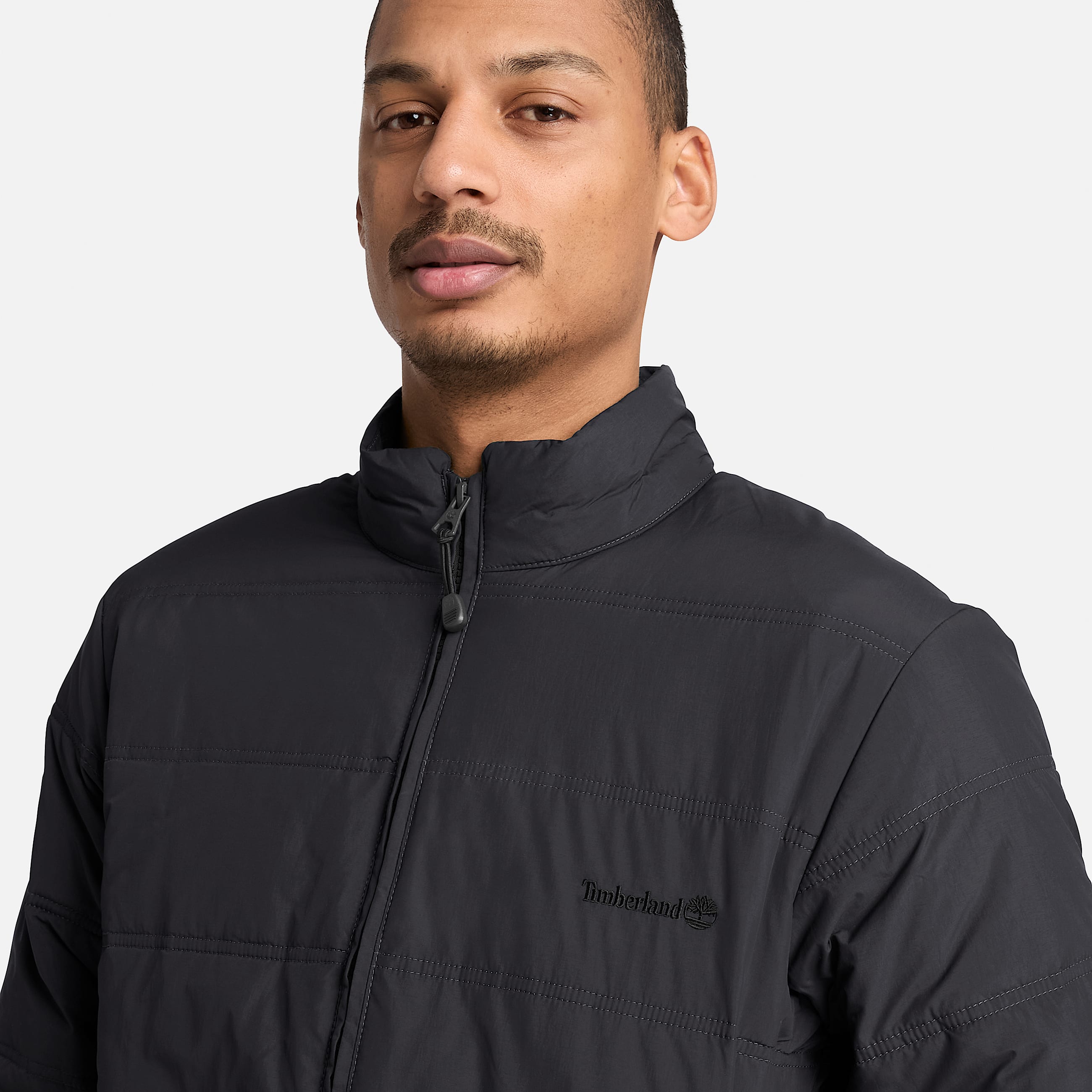 Mens Axis Peak Water Repellent Puffer Jacket TBL Black ALT3