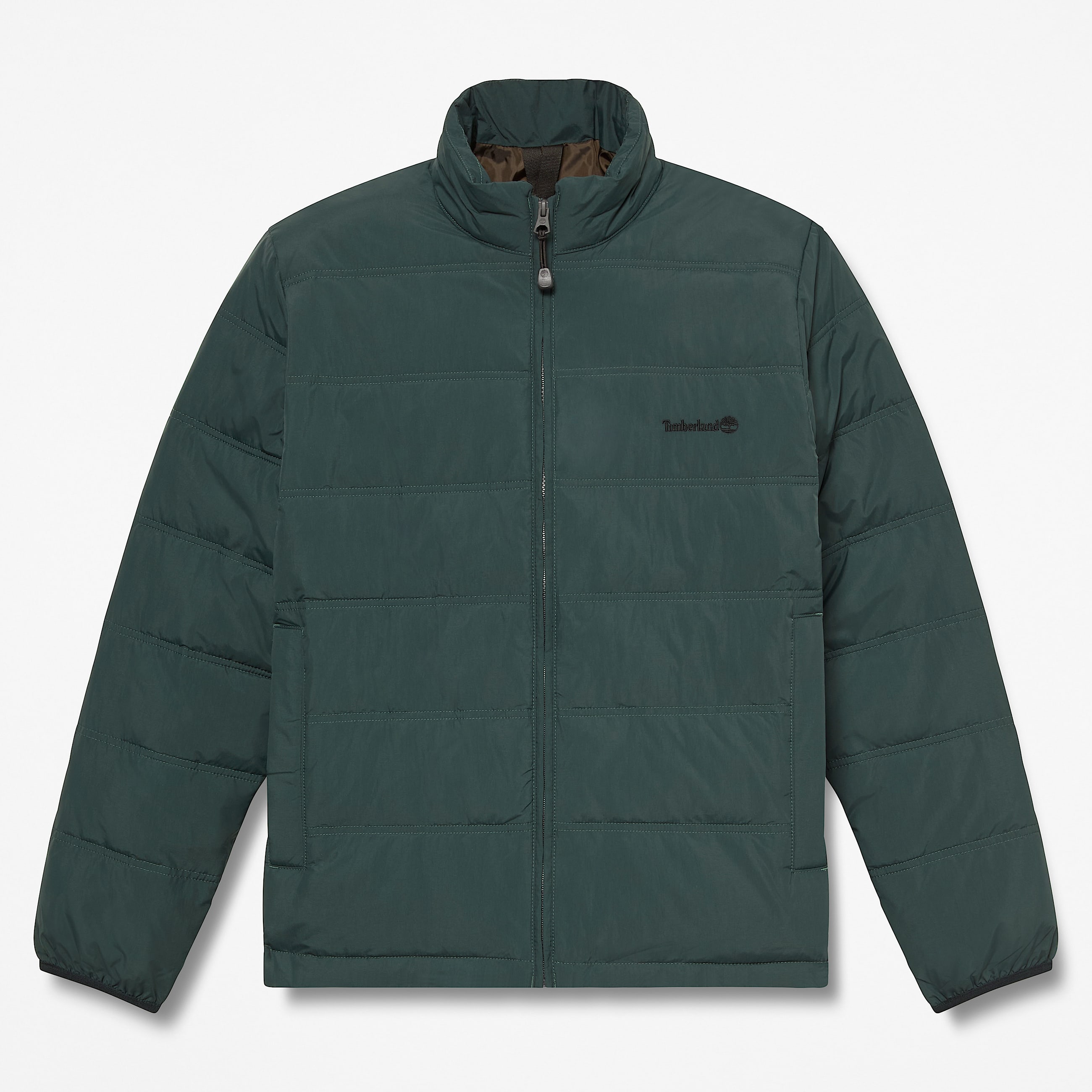 Mens Axis Peak Water Repellent Puffer Jacket TBL Dark Teal HERO