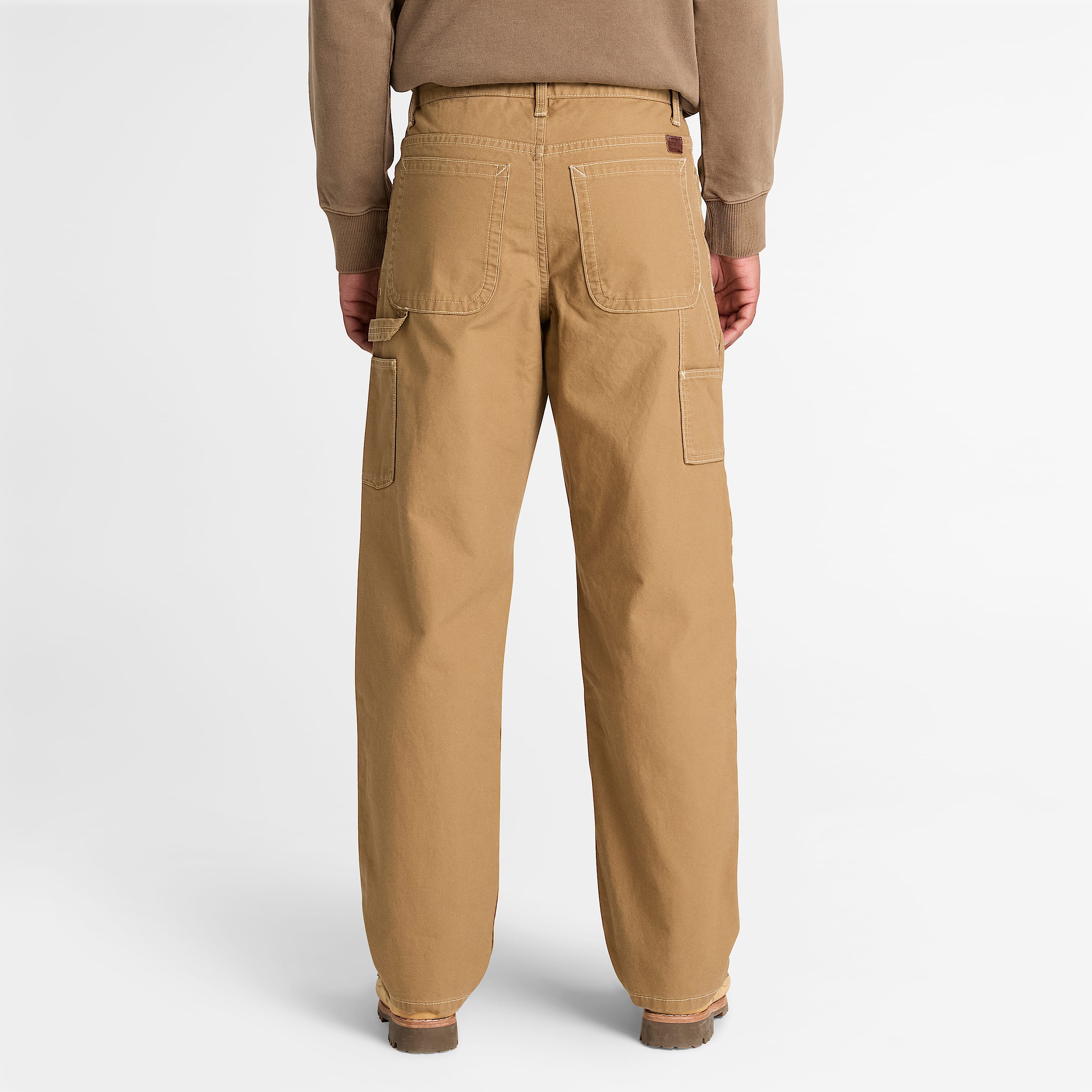 Mens Rindge Canvas Carpenter Pant TBL Medium Brown ALT8