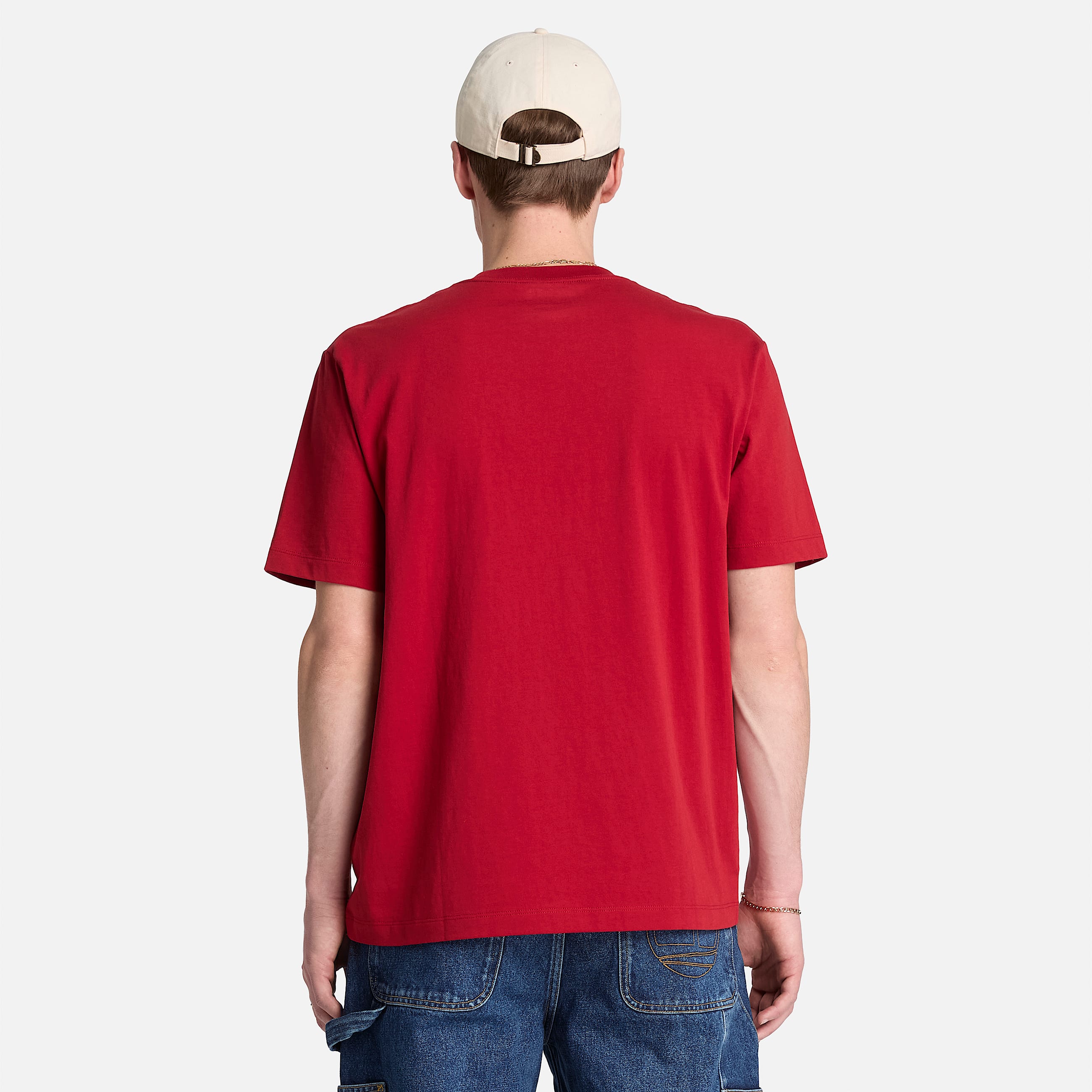 Mens Established 1973 Embroidered ShortSleeve TShirt TBL Rhythmic Red ALT8