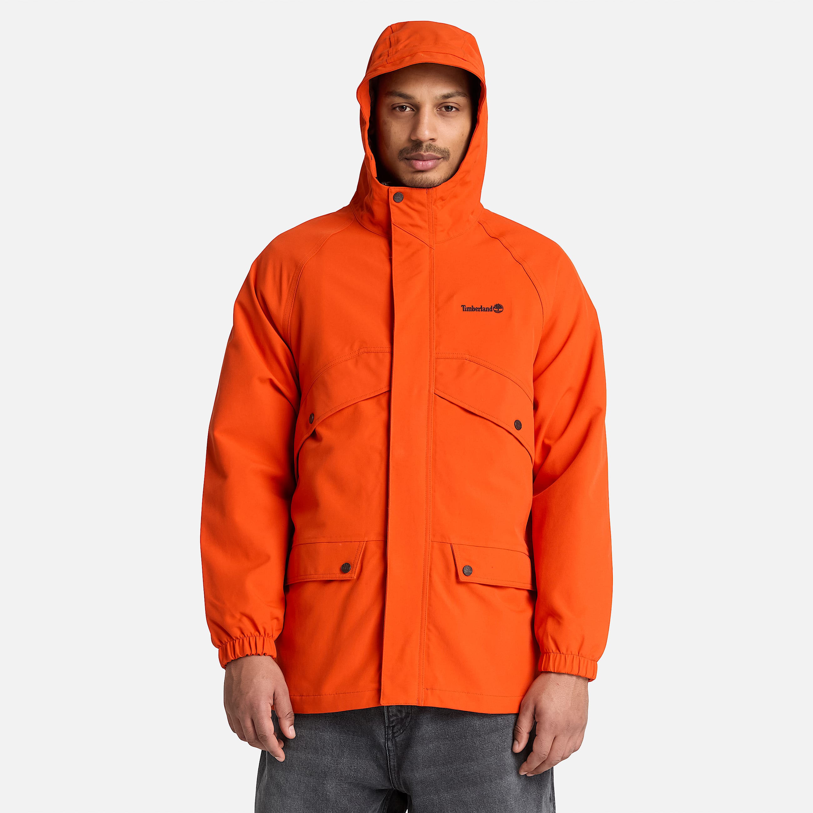 Mens Weatherline ArchiveInspired Parka TBL Pureed Pumpkin ALT1