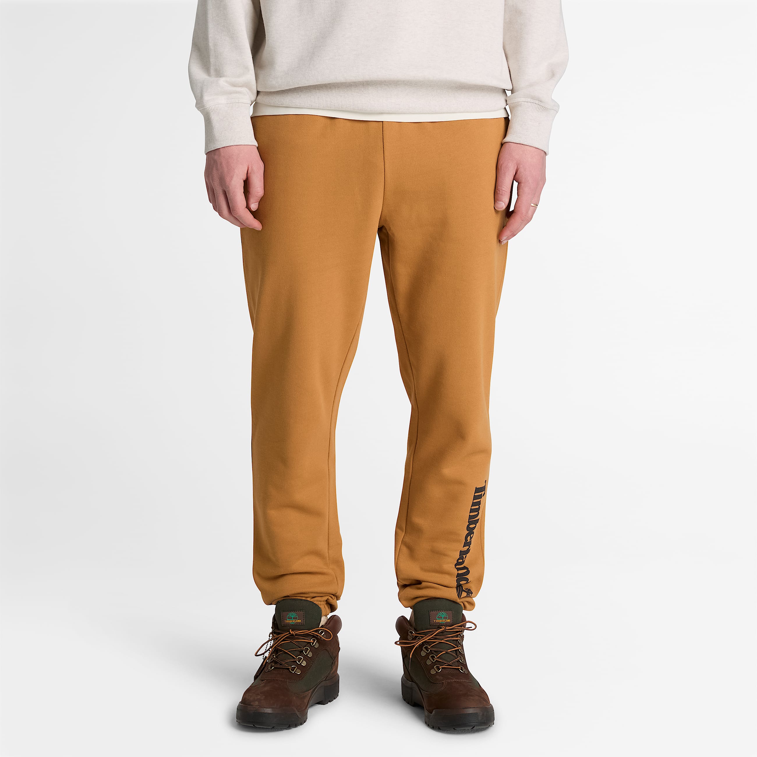 Mens Northwood Linear Logo Sweatpant TBL Wheat ALT1