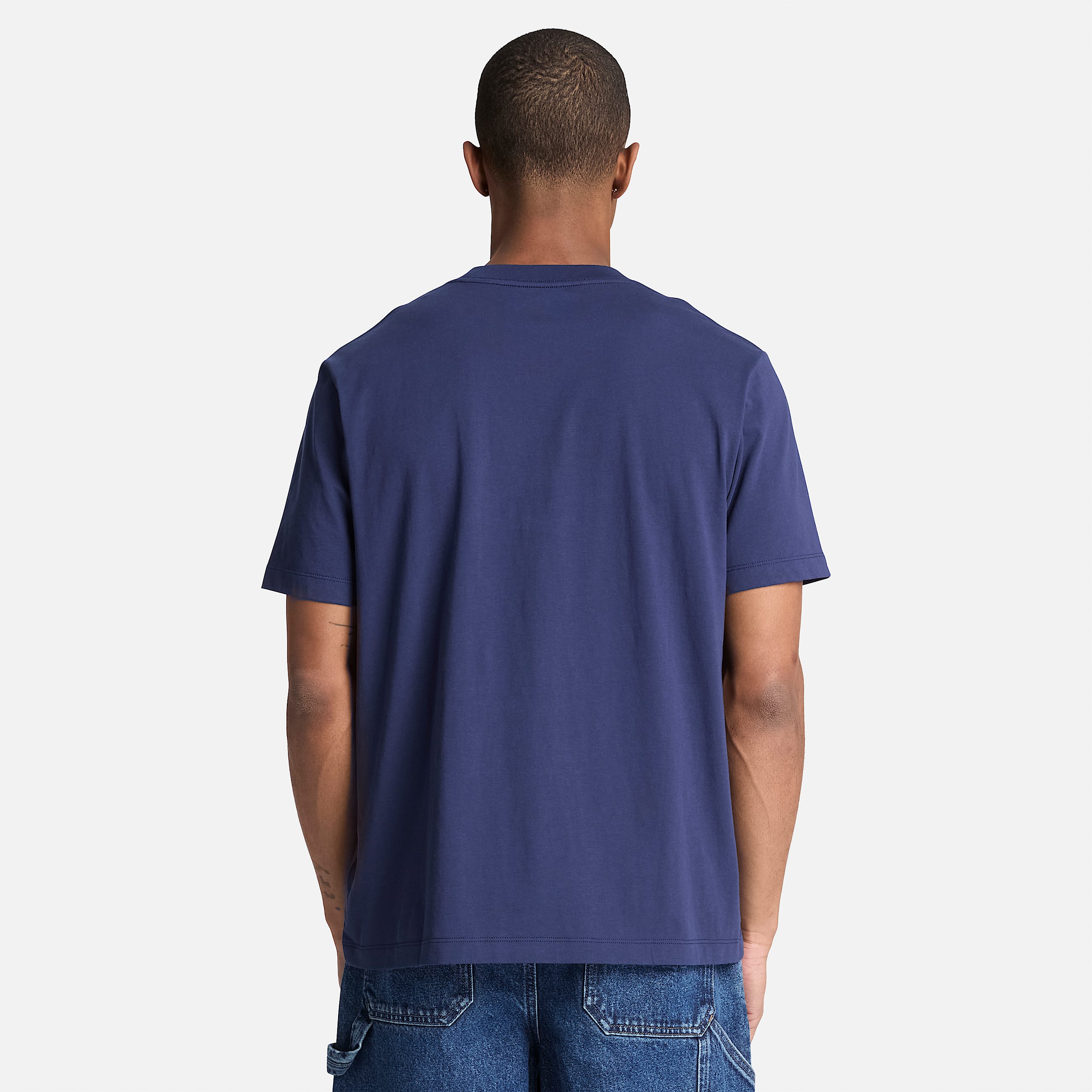 Mens Established 1973 Embroidered ShortSleeve TShirt TBL Dark Navy ALT8