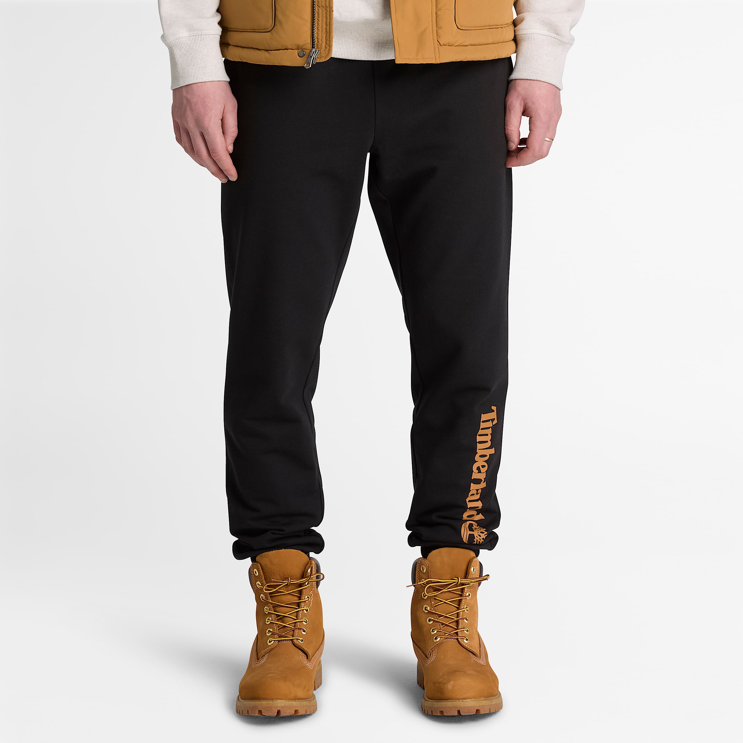 Mens Northwood Linear Logo Sweatpant TBL Black ALT1