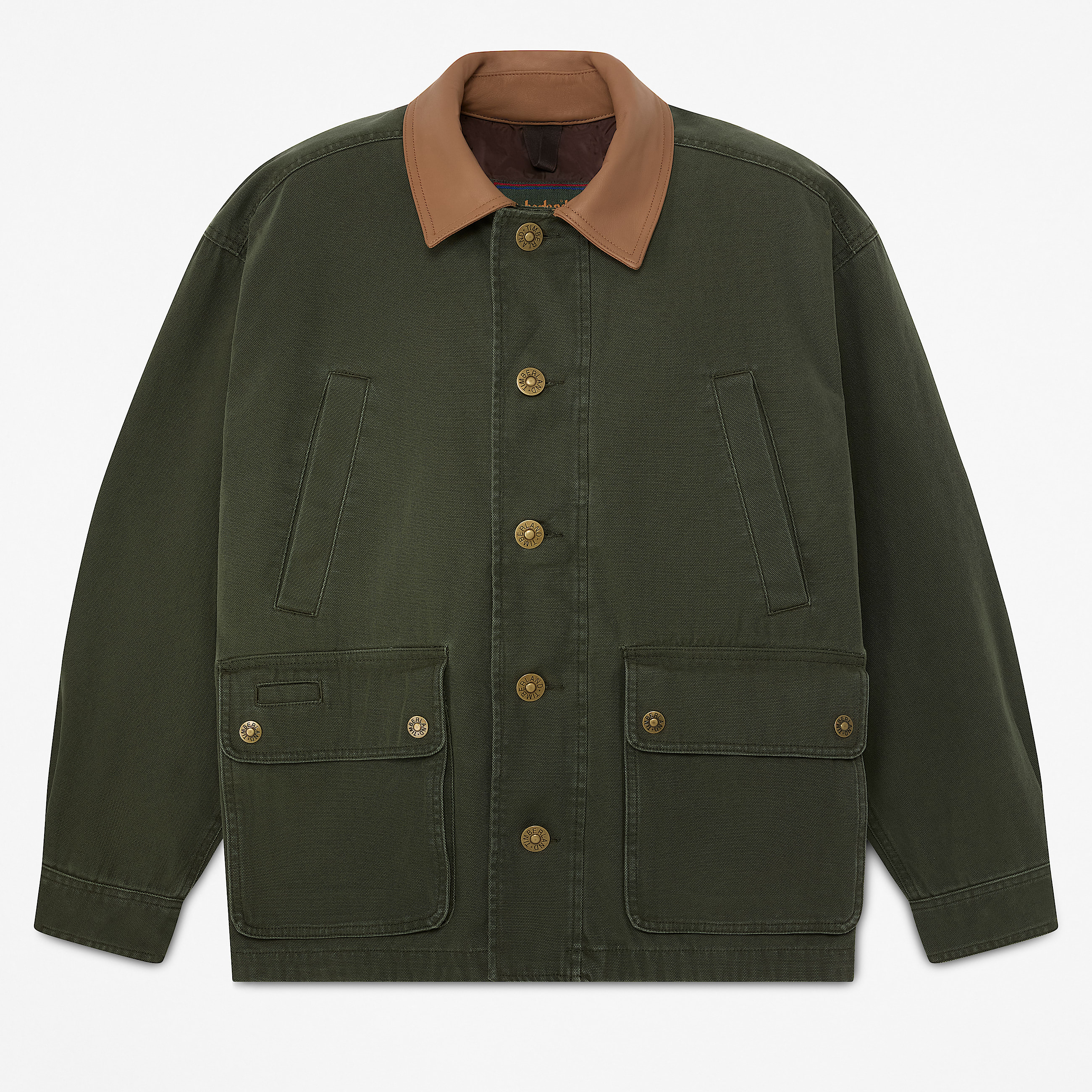 Mens Wenham Field Coat TBL Dark Green HERO