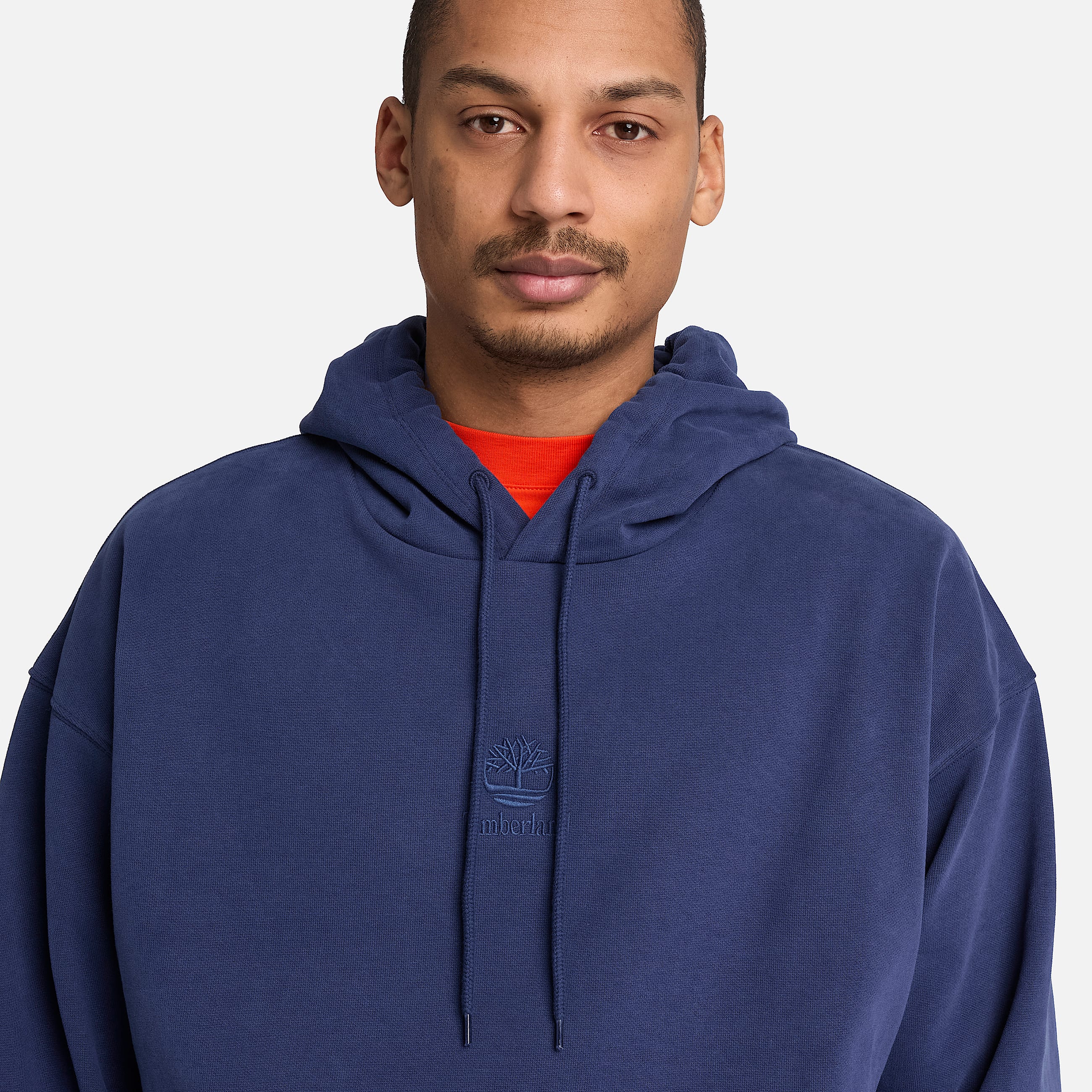 Mens Shorewood Heavyweight Core Hoodie TBL Dark Navy ALT3
