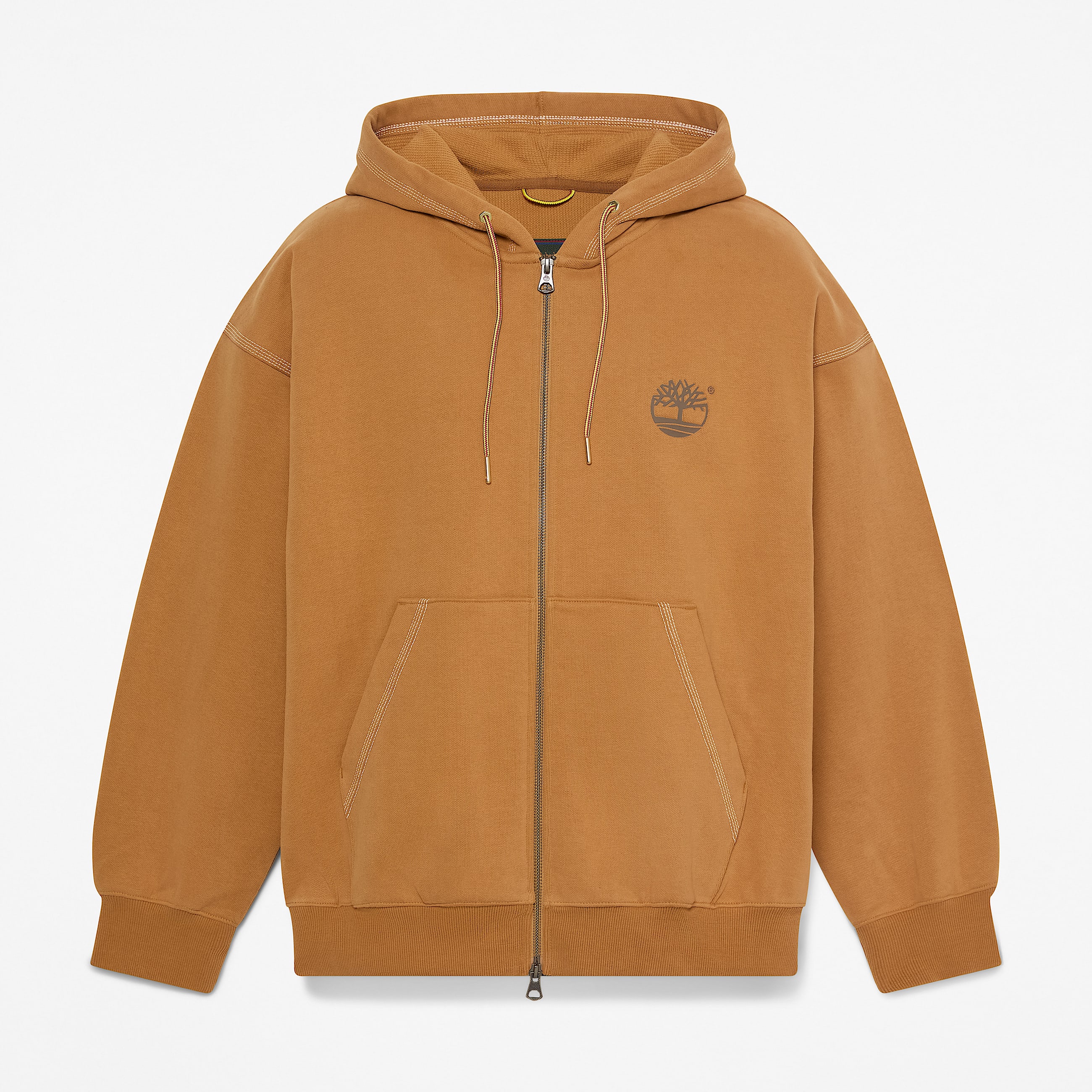 Mens Iconic FullZip Hoodie TBL Wheat HERO