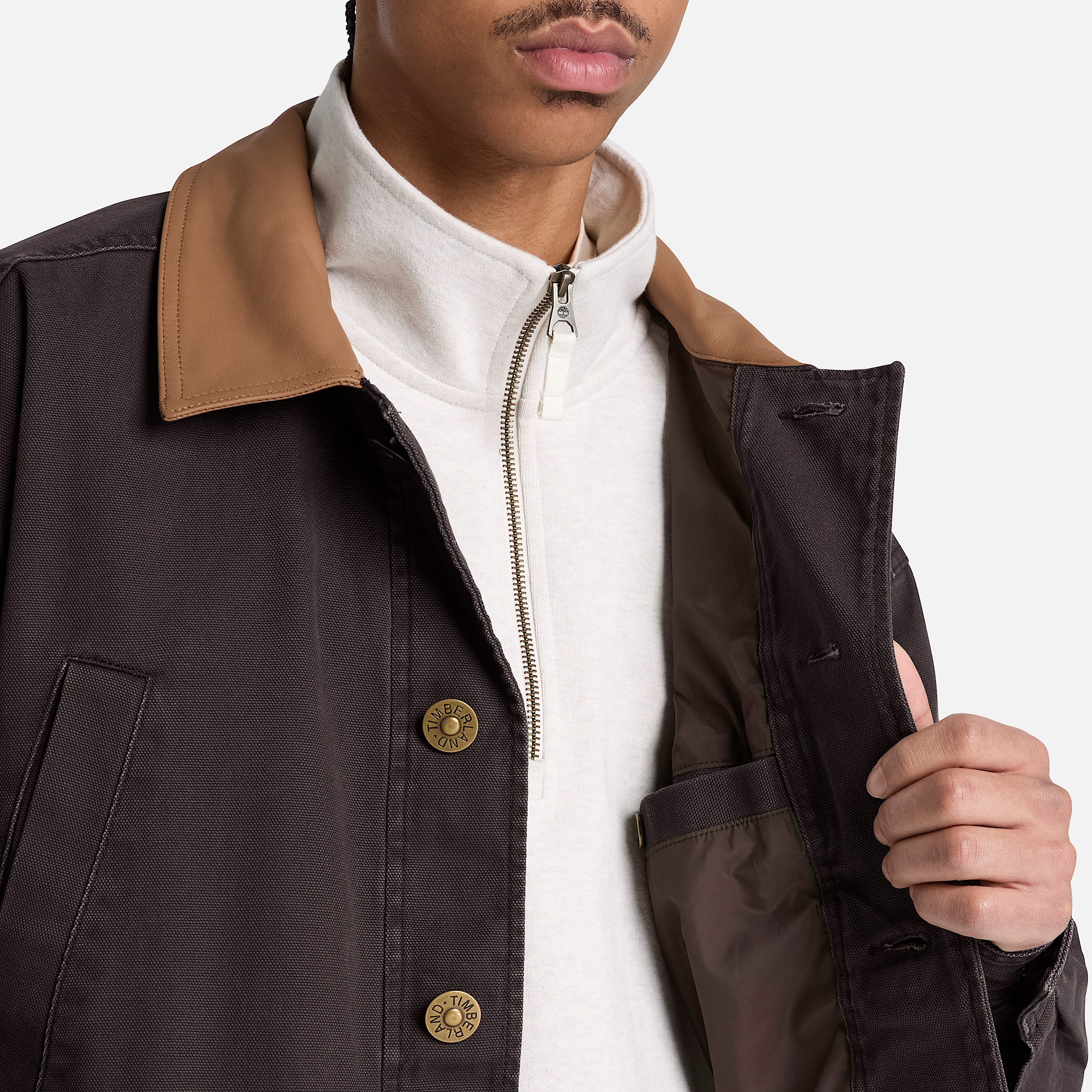 Mens Wenham Field Coat TBL Vintage Black ALT3