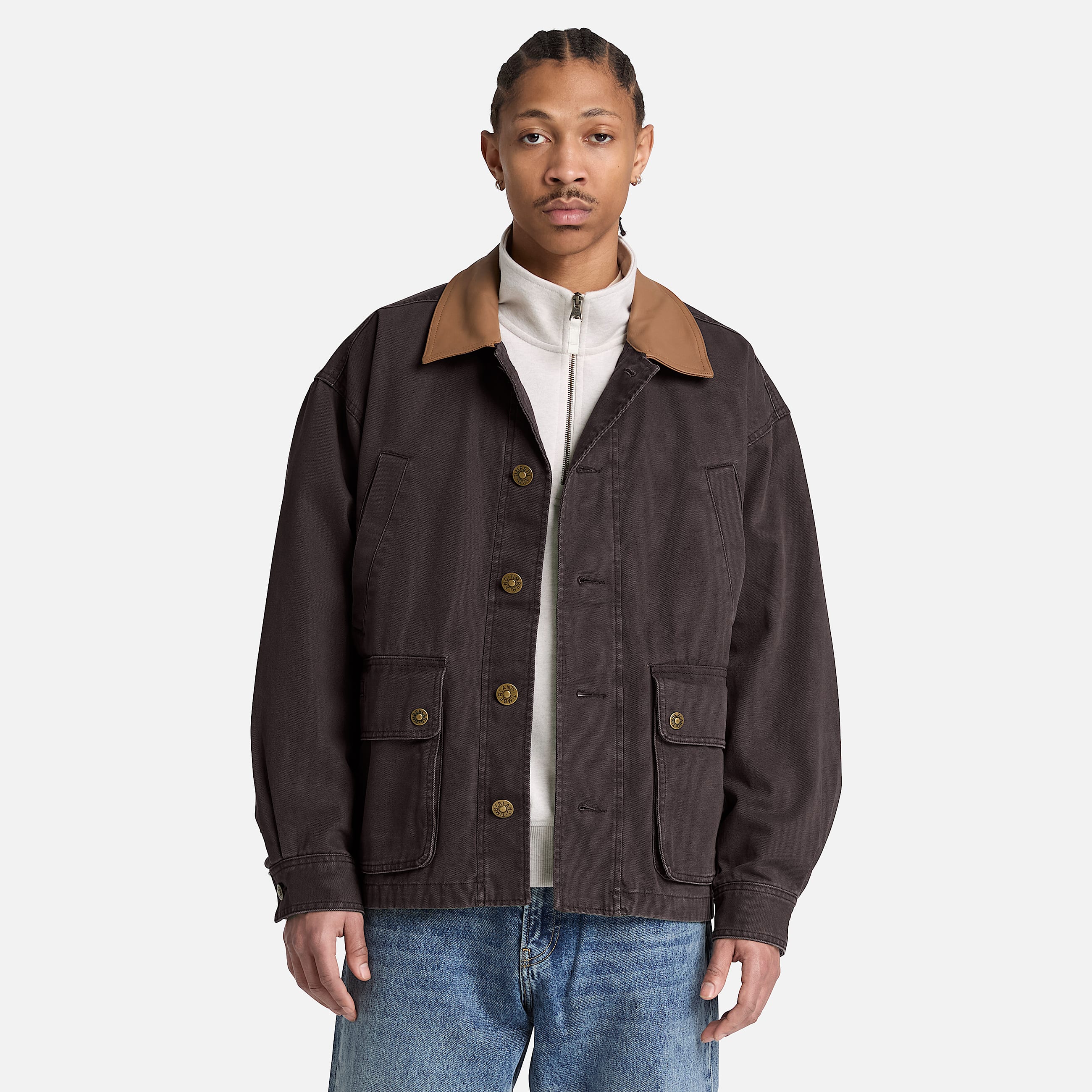 Mens Wenham Field Coat TBL Vintage Black ALT1
