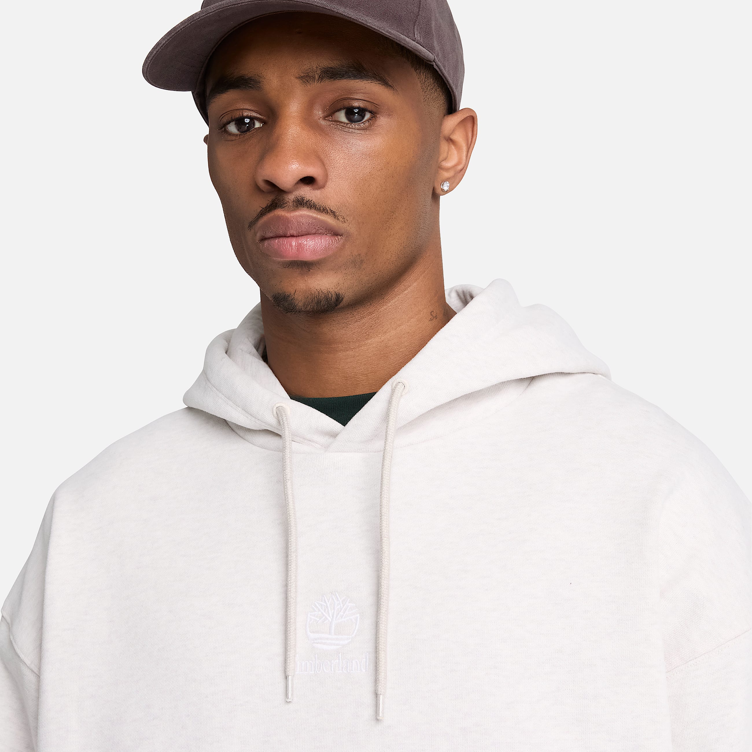 Mens Shorewood Core Hoodie TBL Light Oatmeal Heather ALT3