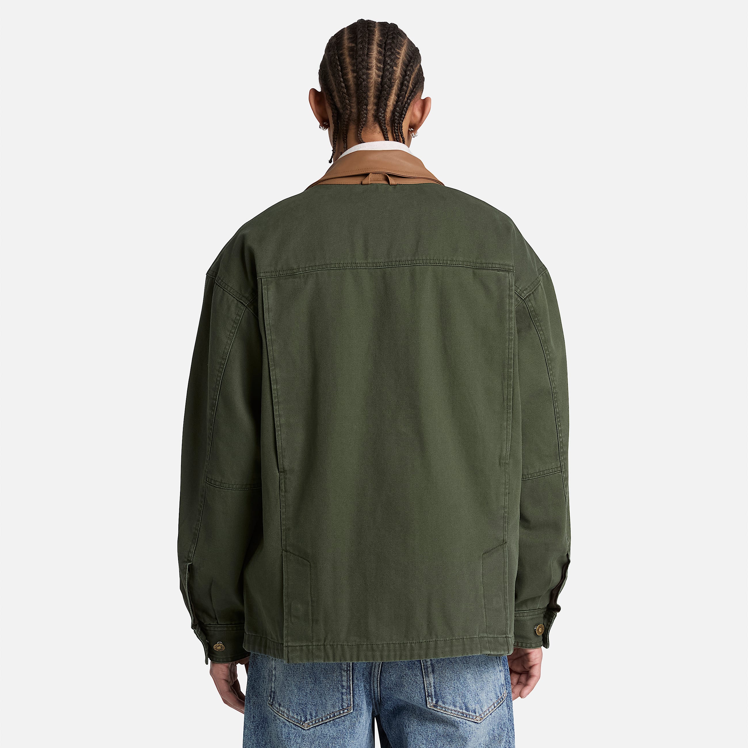 Mens Wenham Field Coat TBL Dark Green ALT8