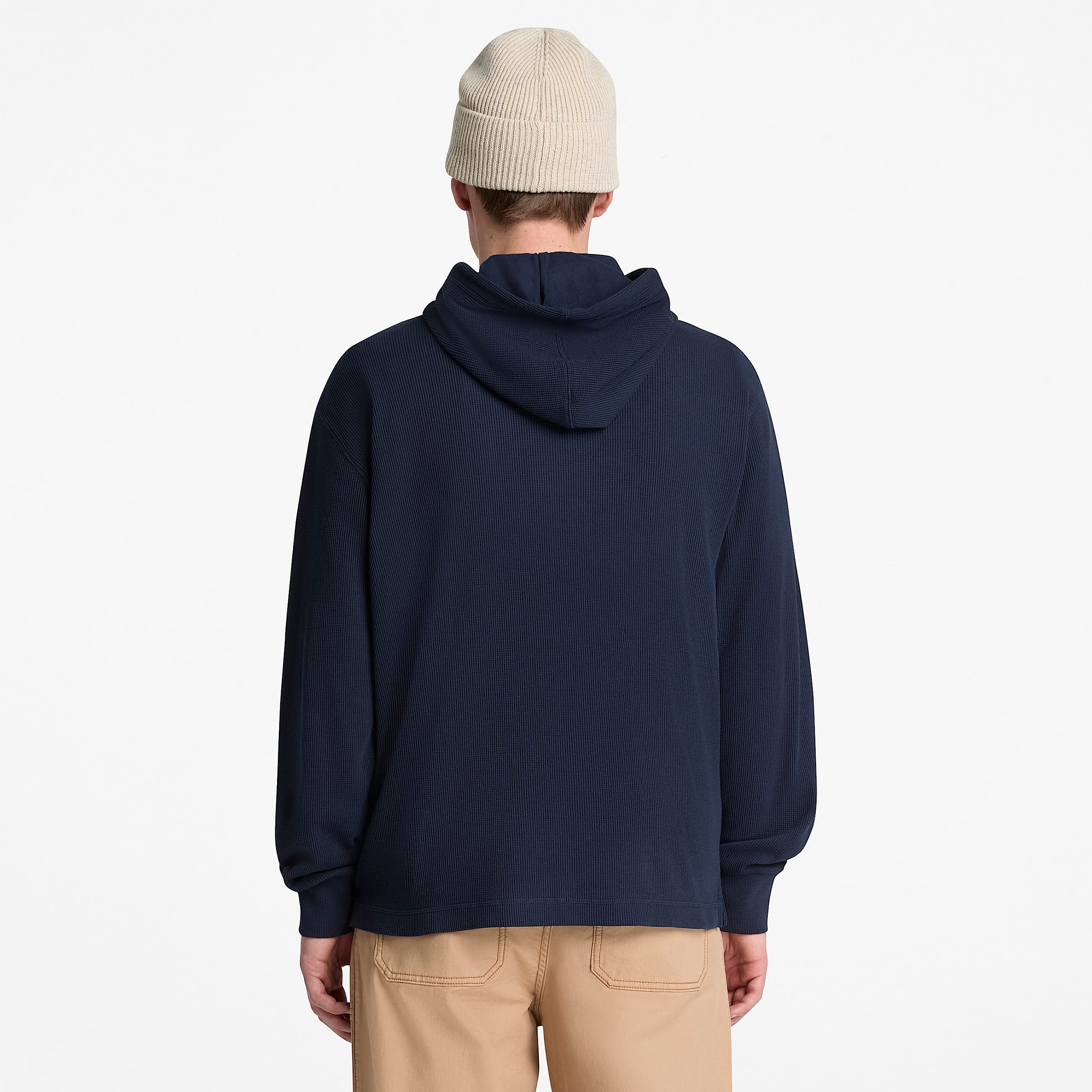Sudadera con gorro Wharf River Waffle para Hombre TBL Zafiro oscuro ALT8