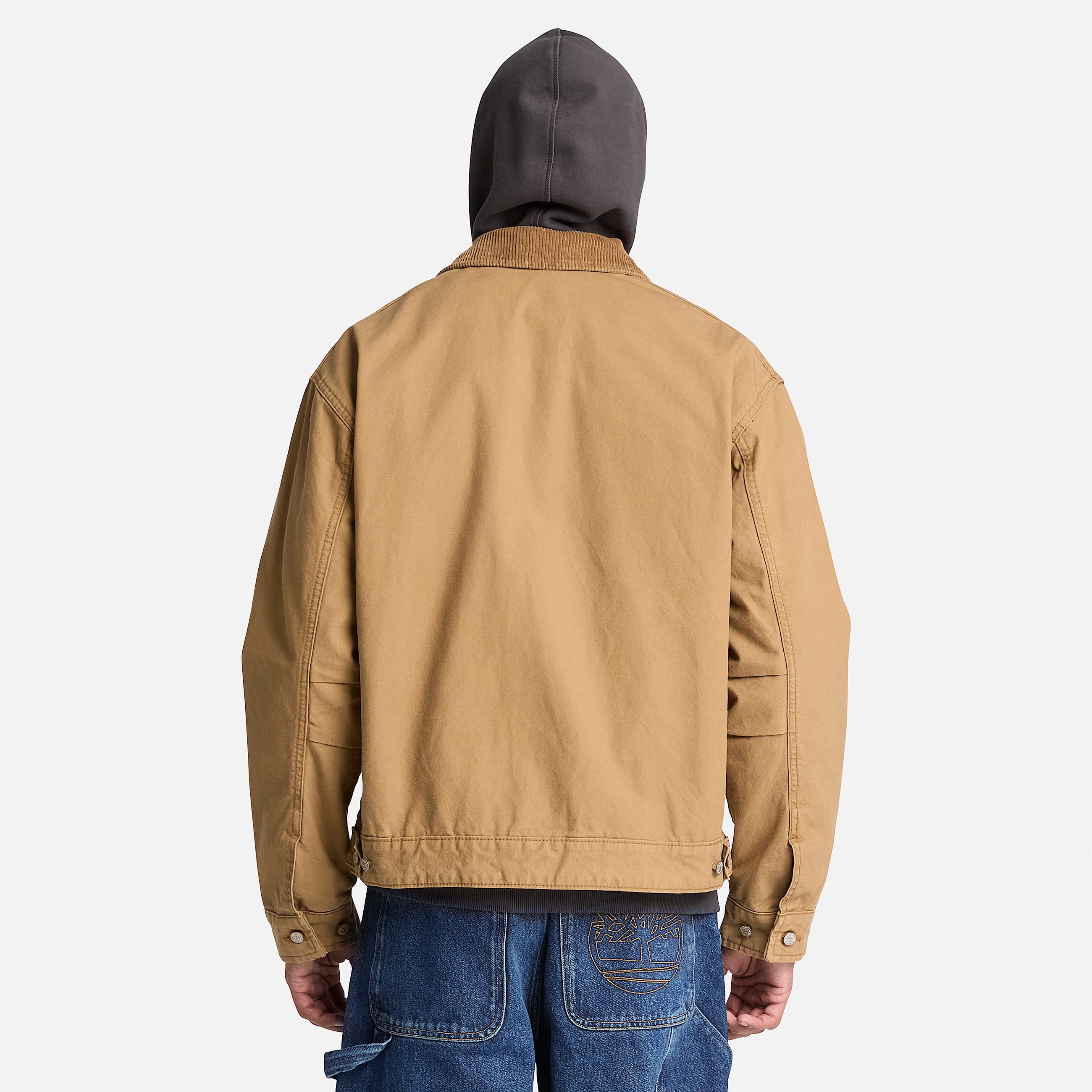 Mens Strafford Canvas Jacket TBL Medium Brown ALT8