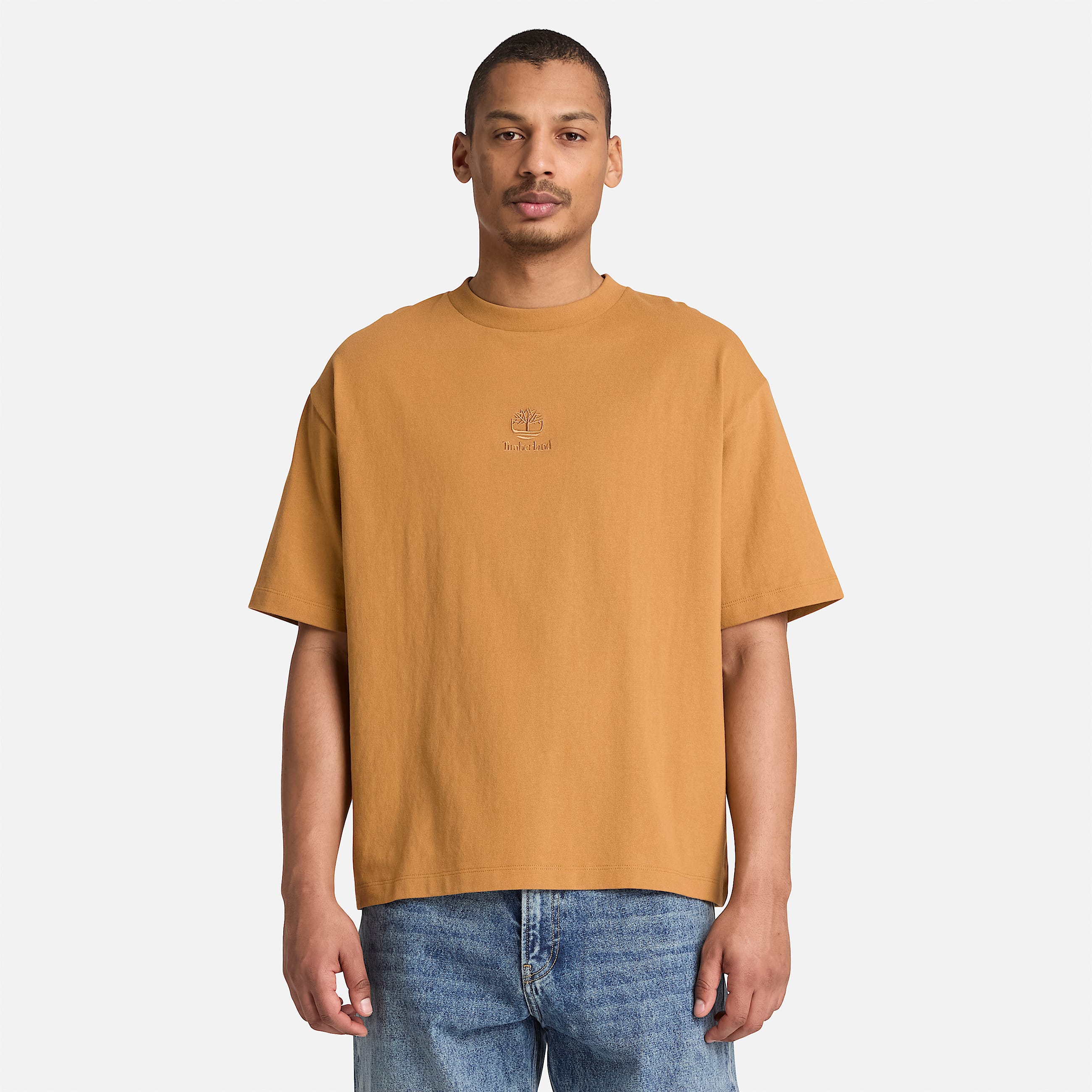 Mens Shorewood Heavyweight ShortSleeve TShirt TBL Wheat ALT1