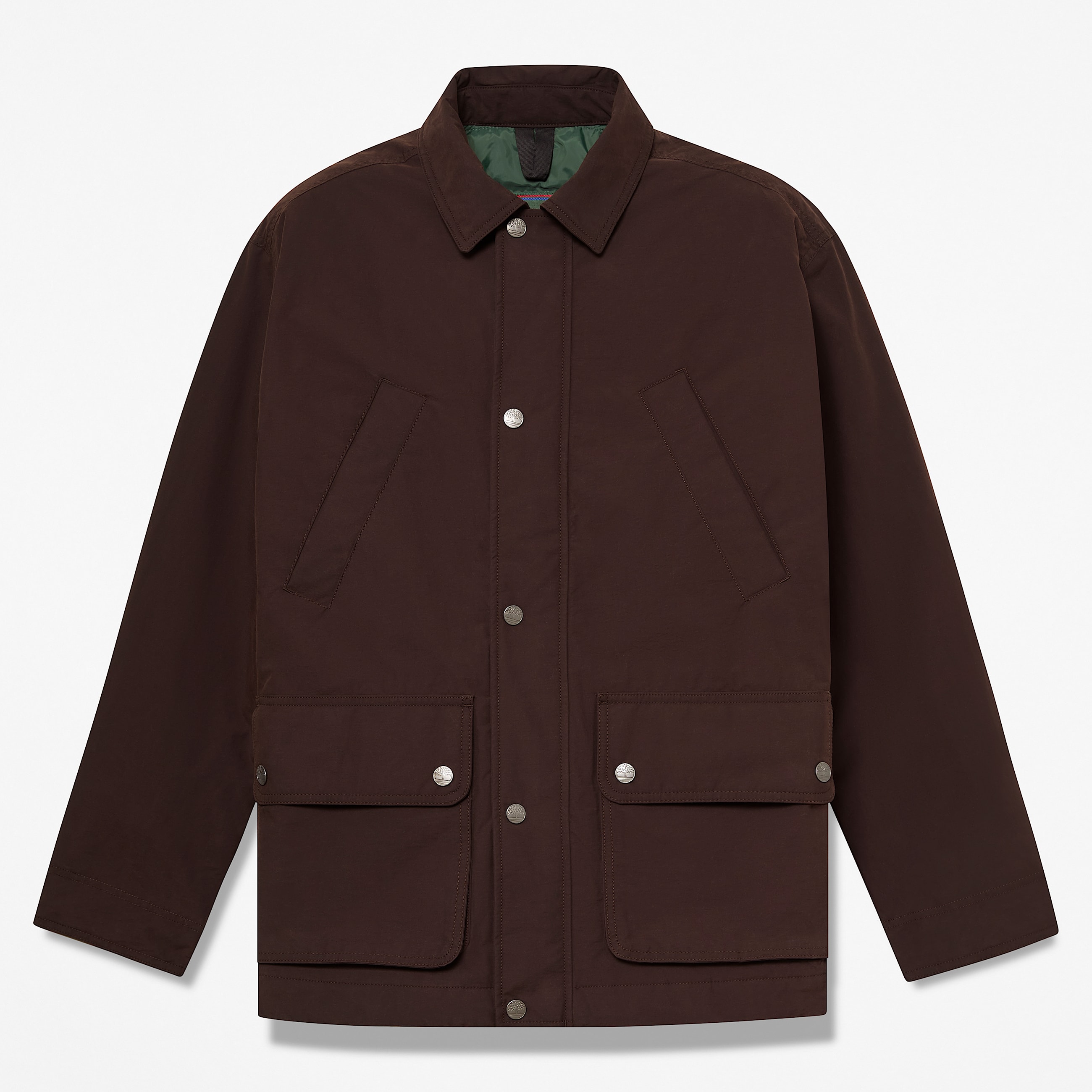 Mens Wenham Insulated Field Coat TBL Dark Brown HERO