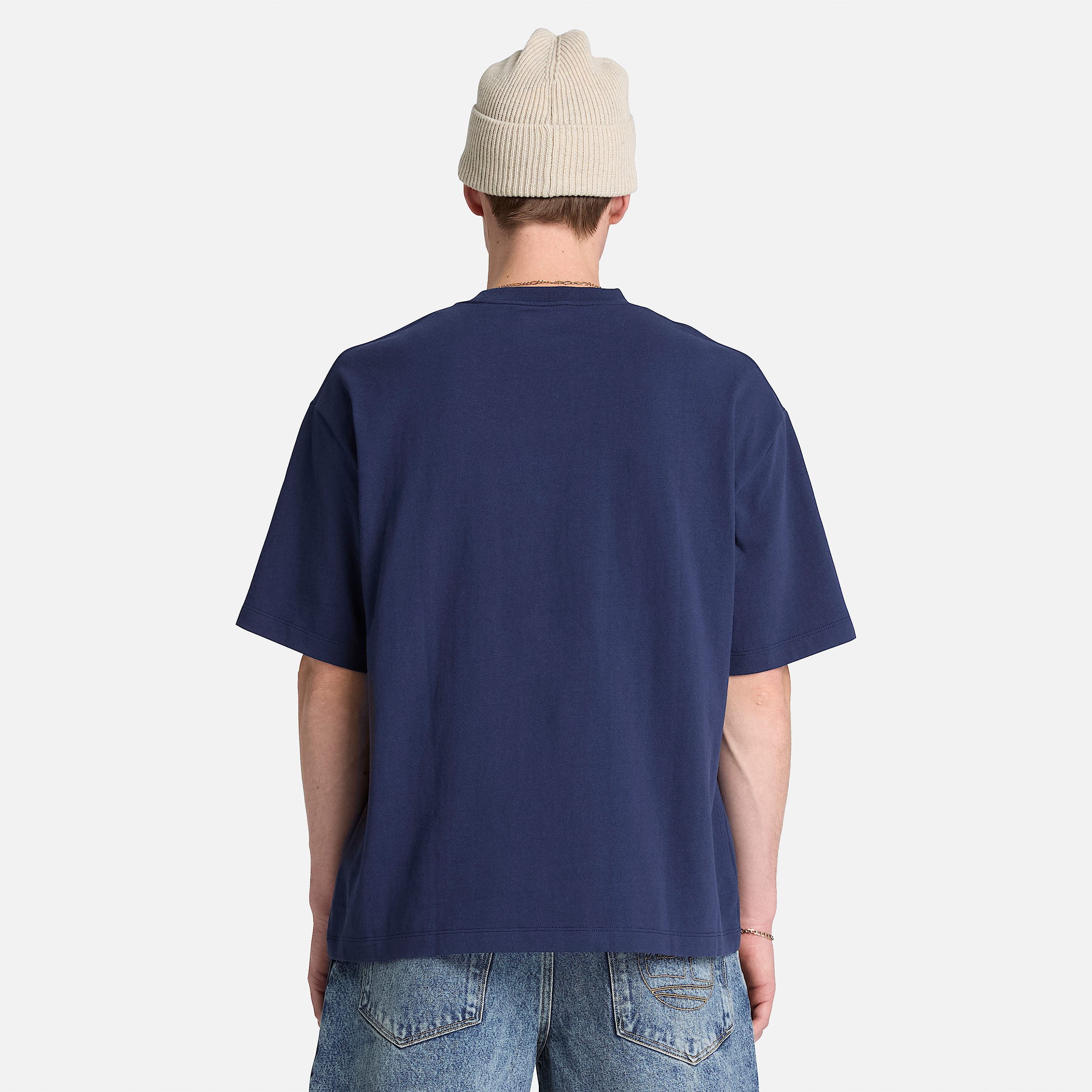 Mens Shorewood Heavyweight ShortSleeve TShirt TBL Dark Navy ALT8