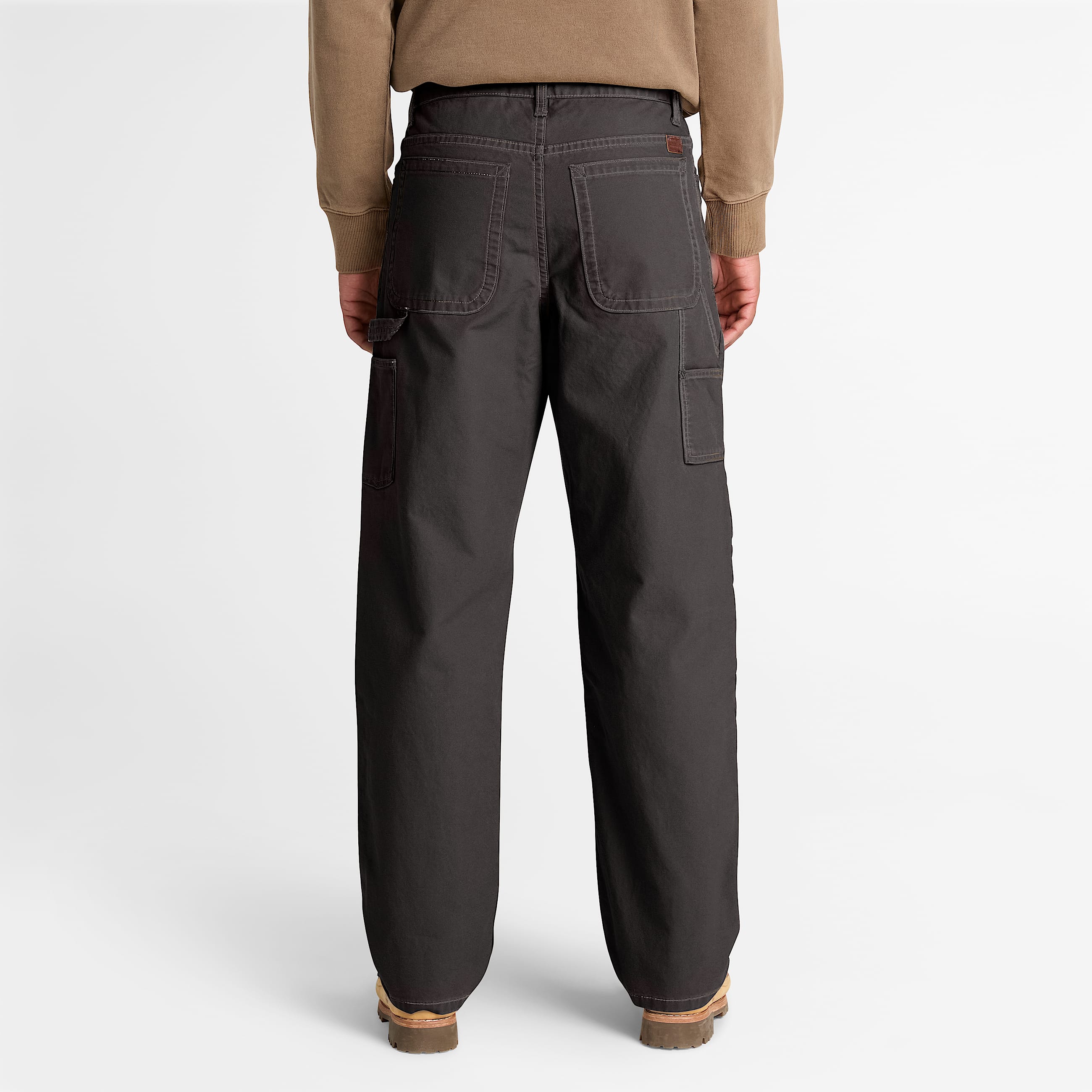 Mens Rindge Canvas Carpenter Pant TBL Vintage Black ALT8