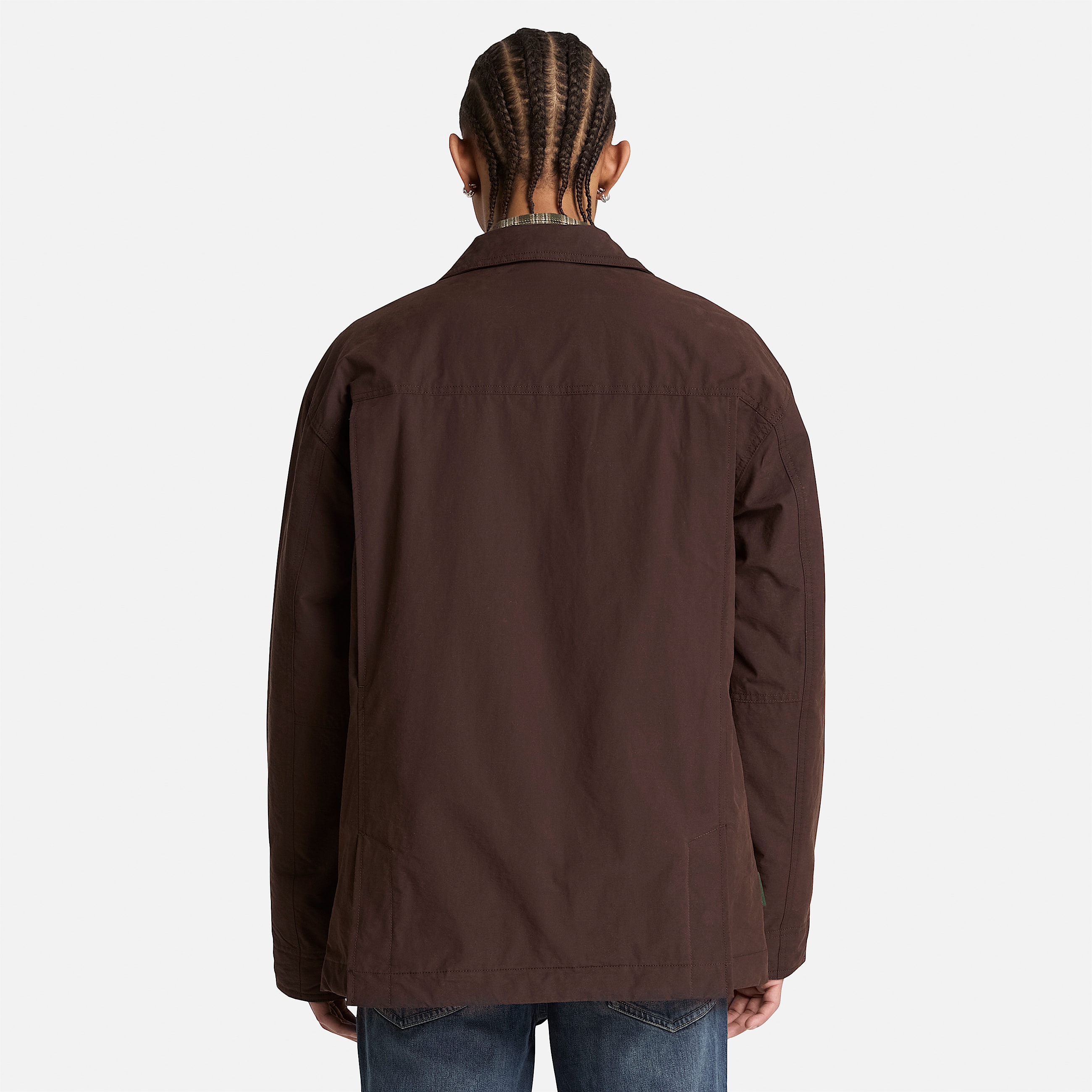 Mens Wenham Insulated Field Coat TBL Dark Brown ALT8