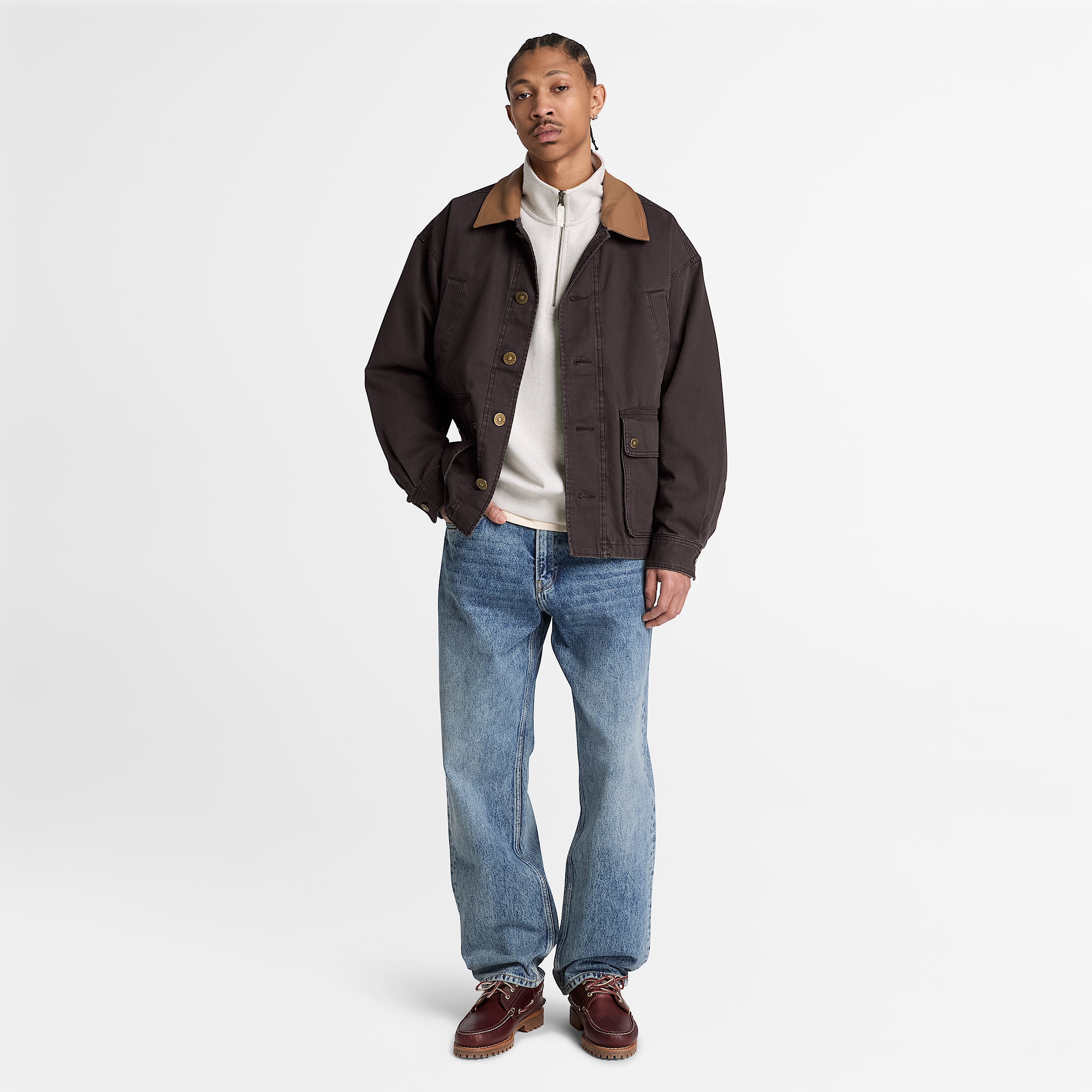 Mens Wenham Field Coat TBL Vintage Black ALT2