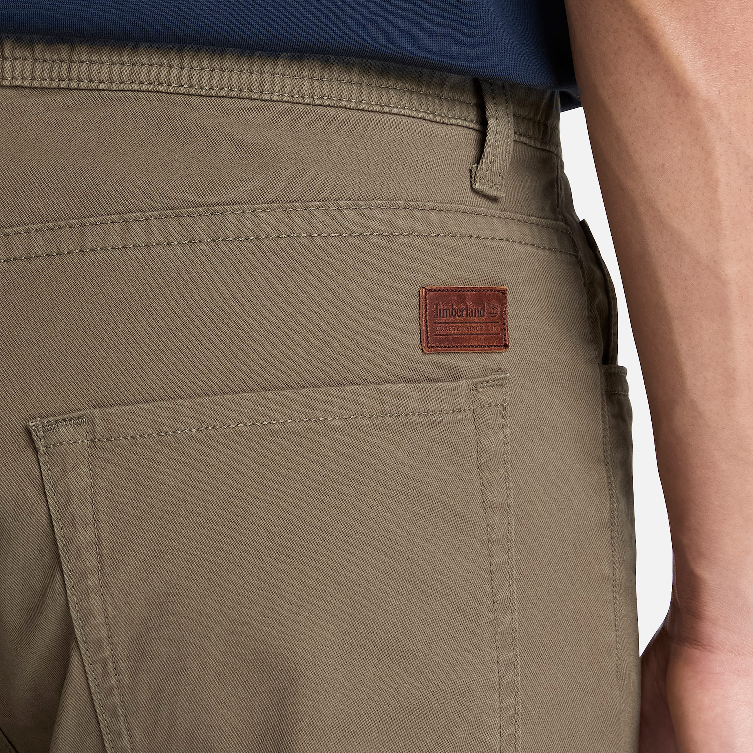 Mens Sandown Cavalry Twill Pant TBL Dark Olive ALT3
