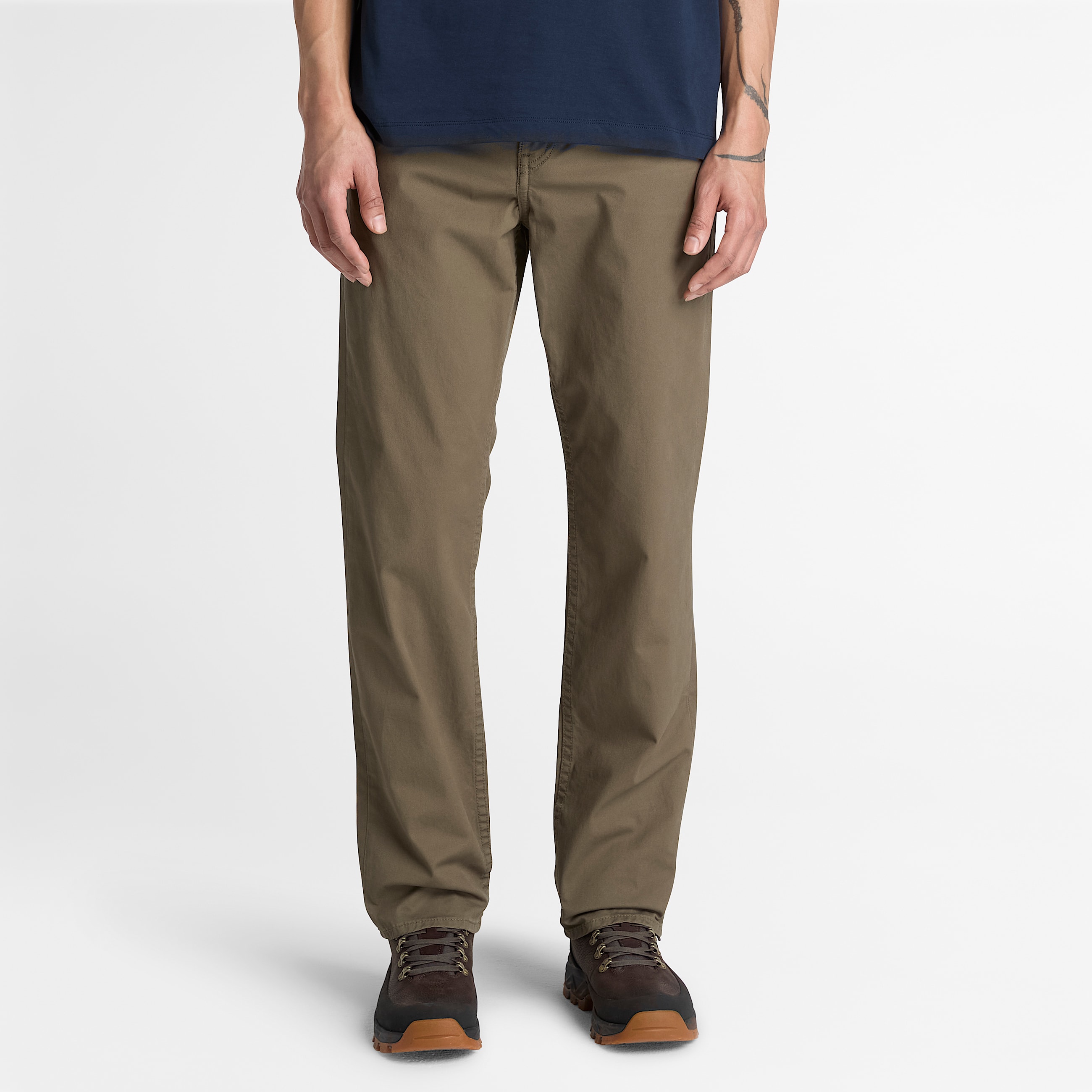 Mens Sandown Cavalry Twill Pant TBL Dark Olive ALT1