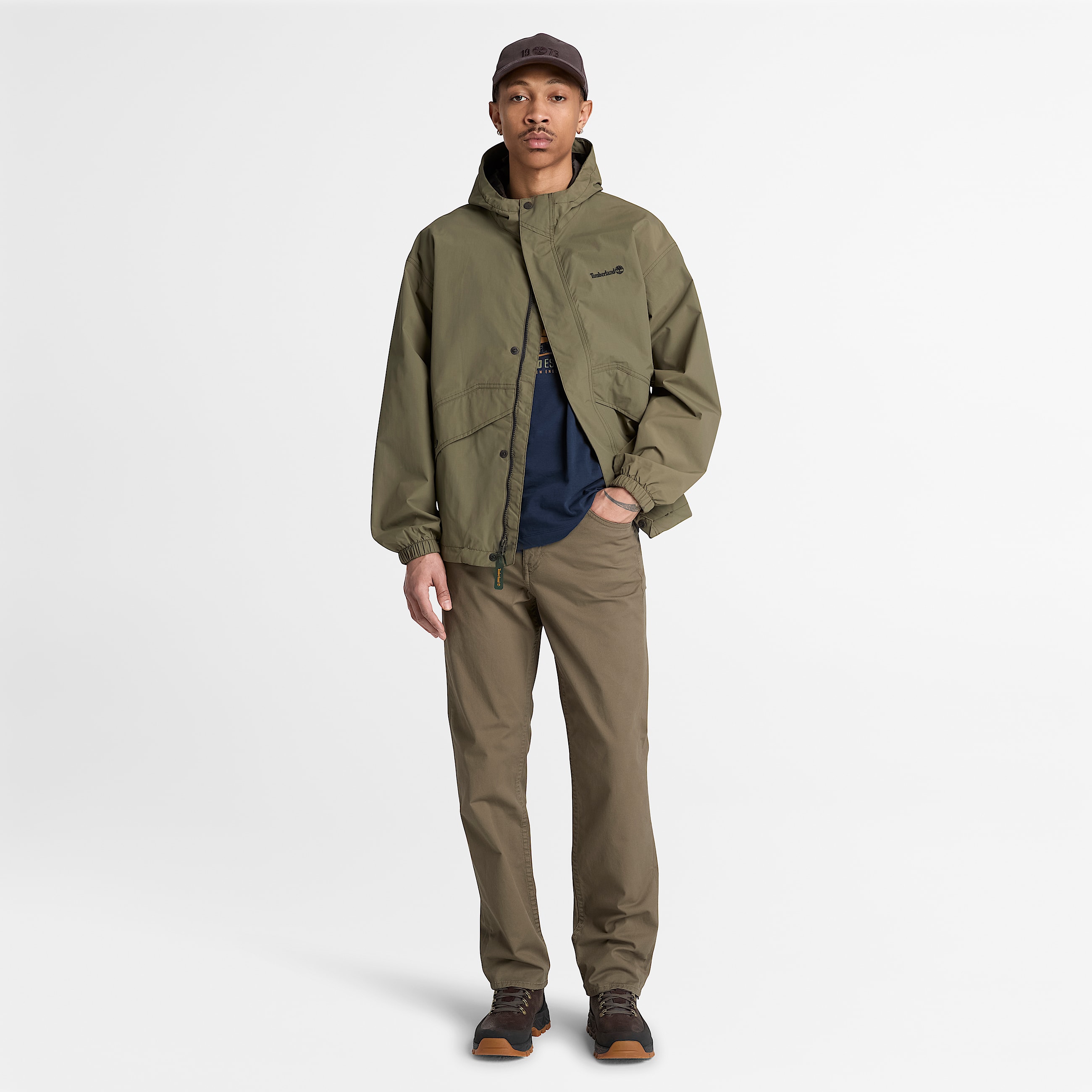 Mens Sandown Cavalry Twill Pant TBL Dark Olive ALT2