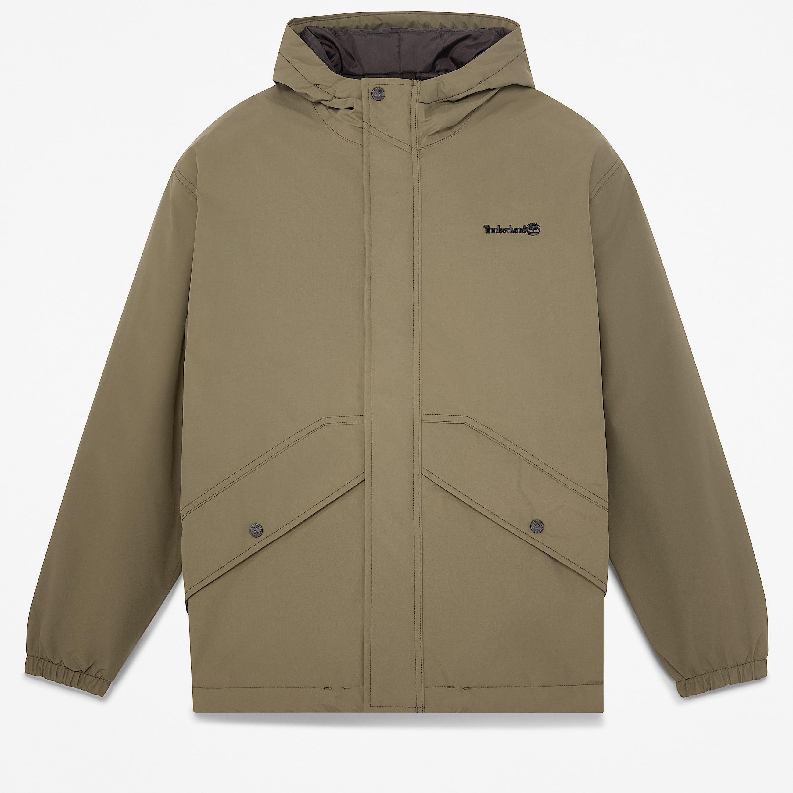 Mens Weatherline Waterproof Insulated Jacket TBL Dark Olive HERO