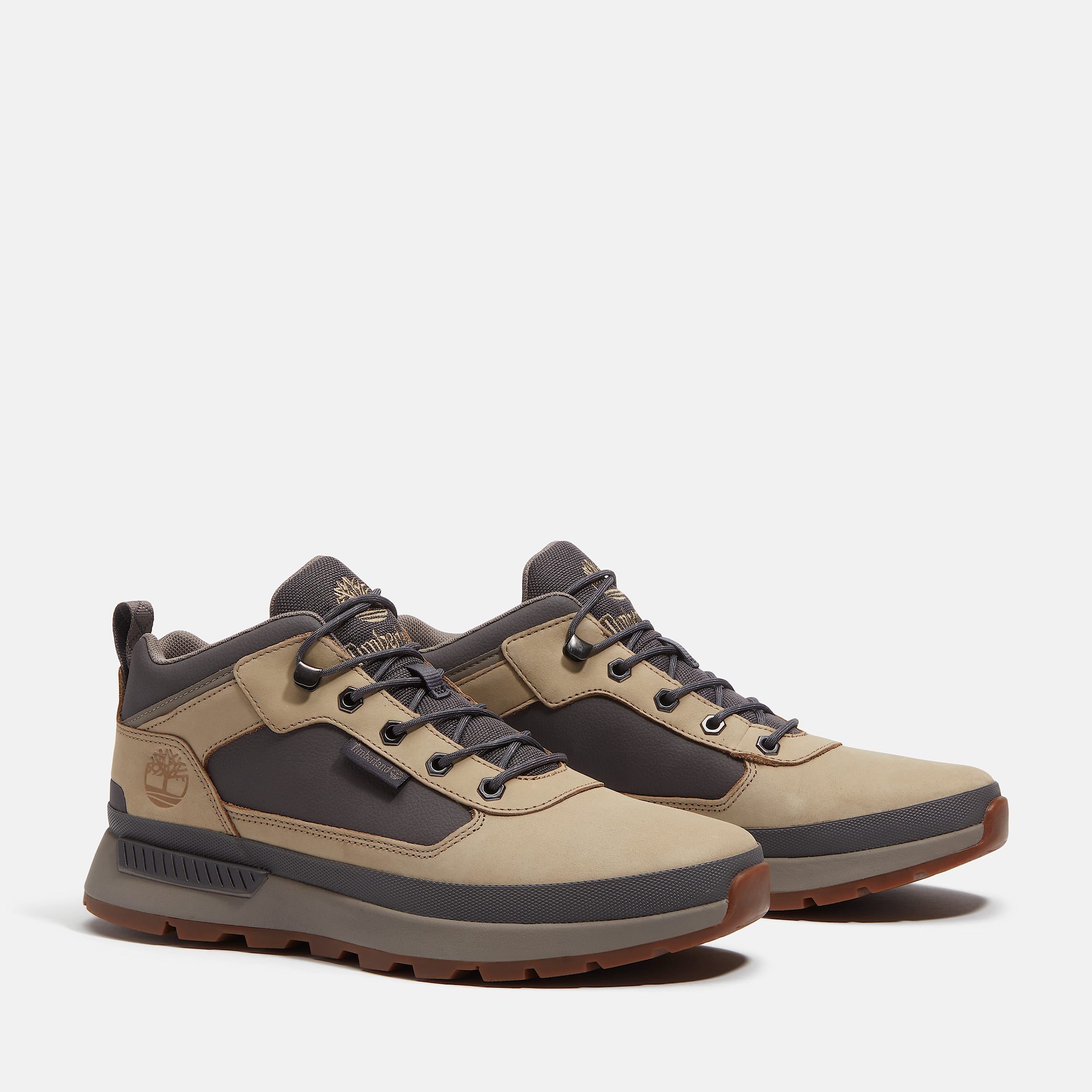 Mens Field Trekker Sneaker TBL Light Beige Nubuck ALT4