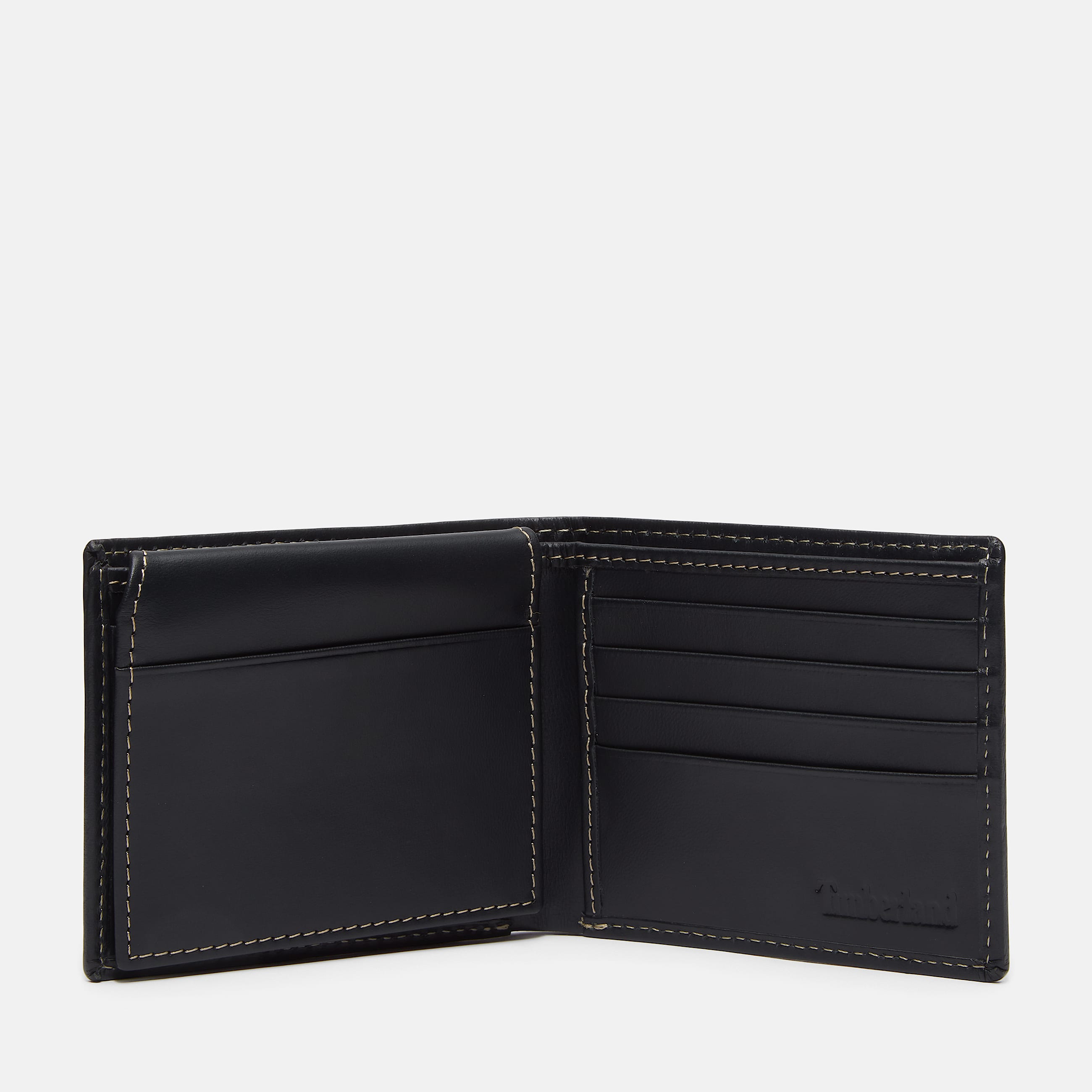 Mens Smooth Leather Wallet TBL Black ALT1