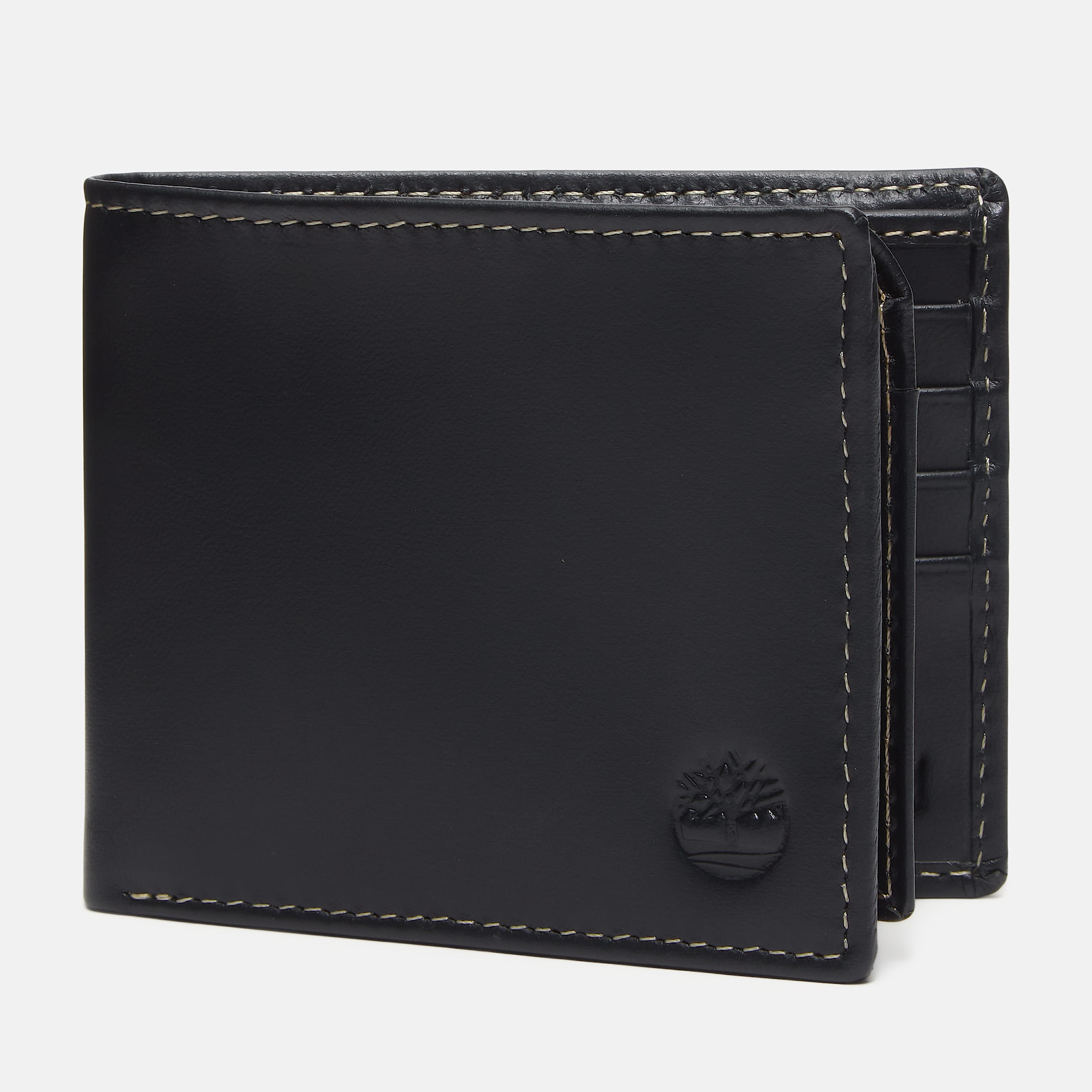 Mens Smooth Leather Wallet TBL Black HERO